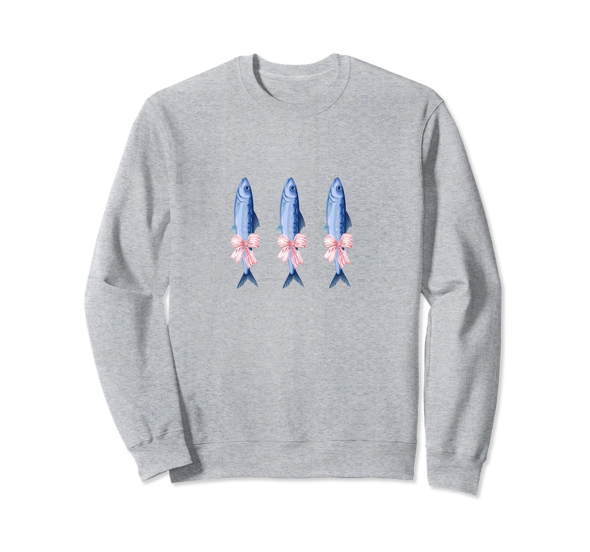 Tinned Fish Coquette Bows Tinned Sweatshirt - Novelty Apparel for Adults - T-Shirt, Sweatshirt, Hoodie