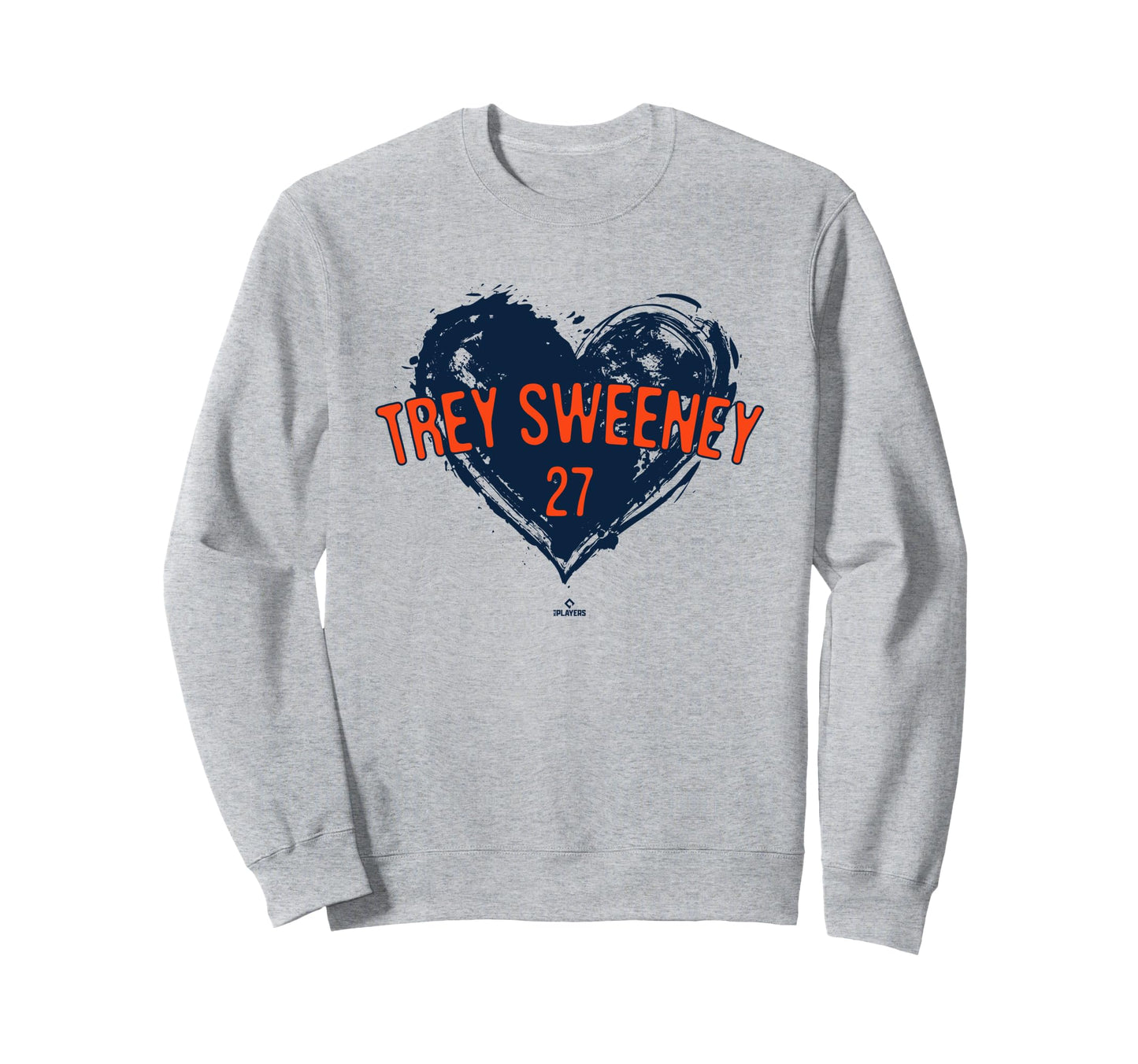 Distressed Heart Trey Sweeney Detroit Sweatshirt - Trendy Graphic Unisex - T-Shirt, Sweatshirt, Hoodie