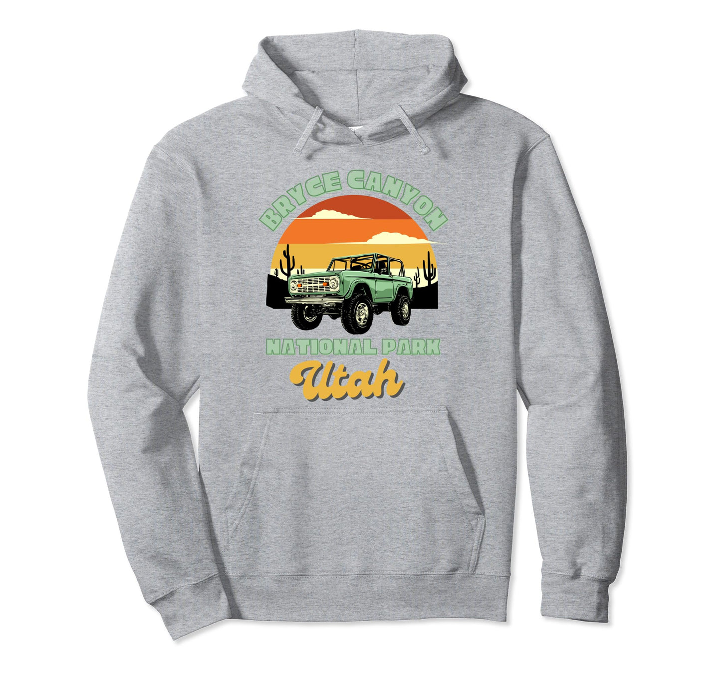 Bryce Canyon National Park Utah Travel Hoodie - Minimalist Print Men Women - T-Shirt, Sweatshirt, Hoodie