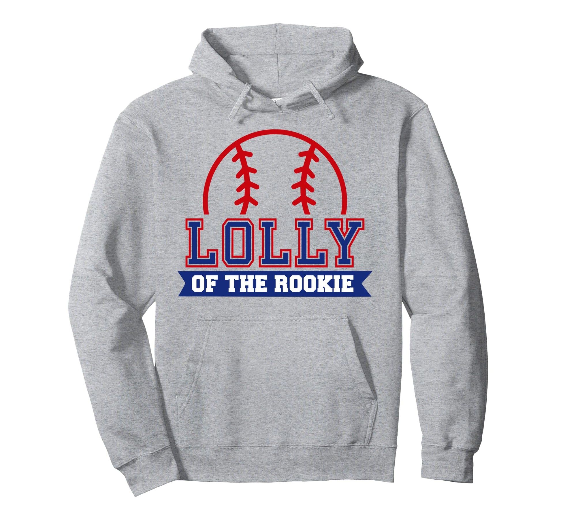 Lolly Rookie 1St Birthday Baseball Theme Hoodie - Graphic Print Men Women - T-Shirt, Sweatshirt, Hoodie