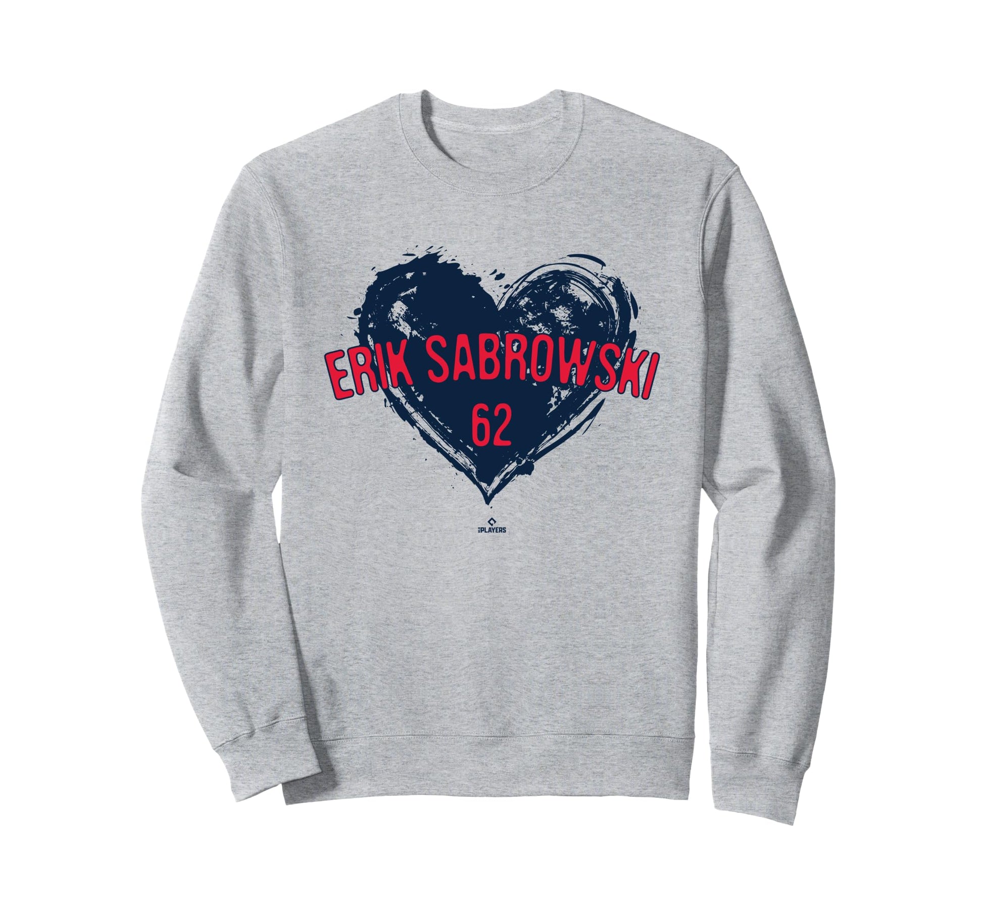 Distressed Heart Erik Sabrowski Sweatshirt - Fun Novelty Design for Adults - T-Shirt, Sweatshirt, Hoodie