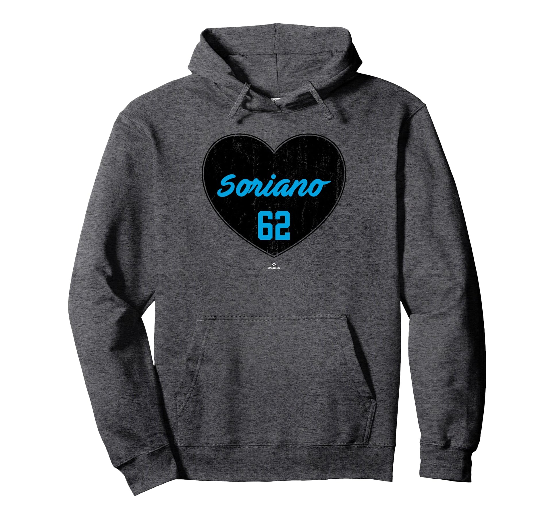 Distressed Heart George Soriano Miami Hoodie - Novelty Apparel for Adults - T-Shirt, Sweatshirt, Hoodie