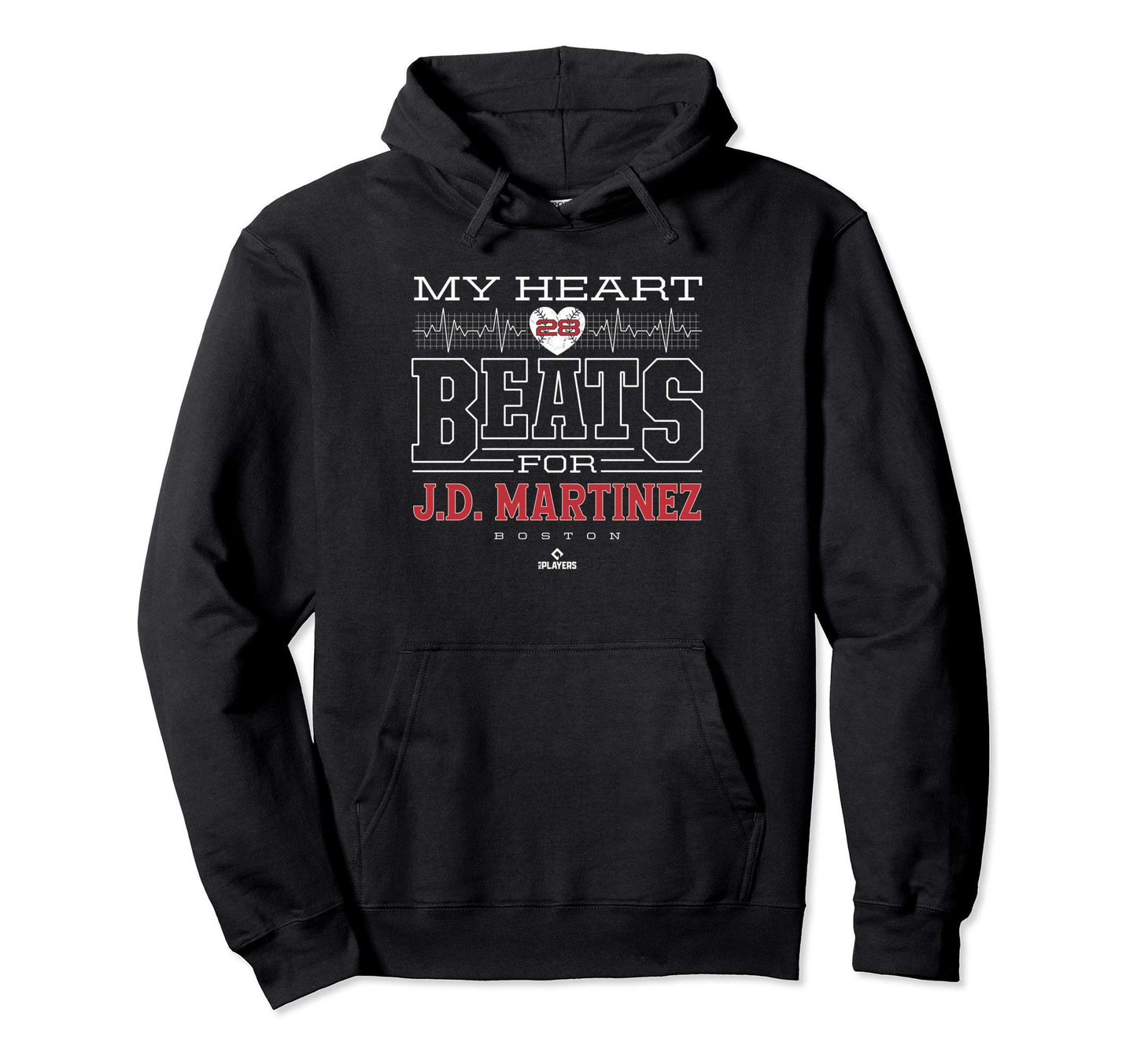 My Heart Beats J D Martinez Hoodie - Casual Everyday Wear for Adults - T-Shirt, Sweatshirt, Hoodie