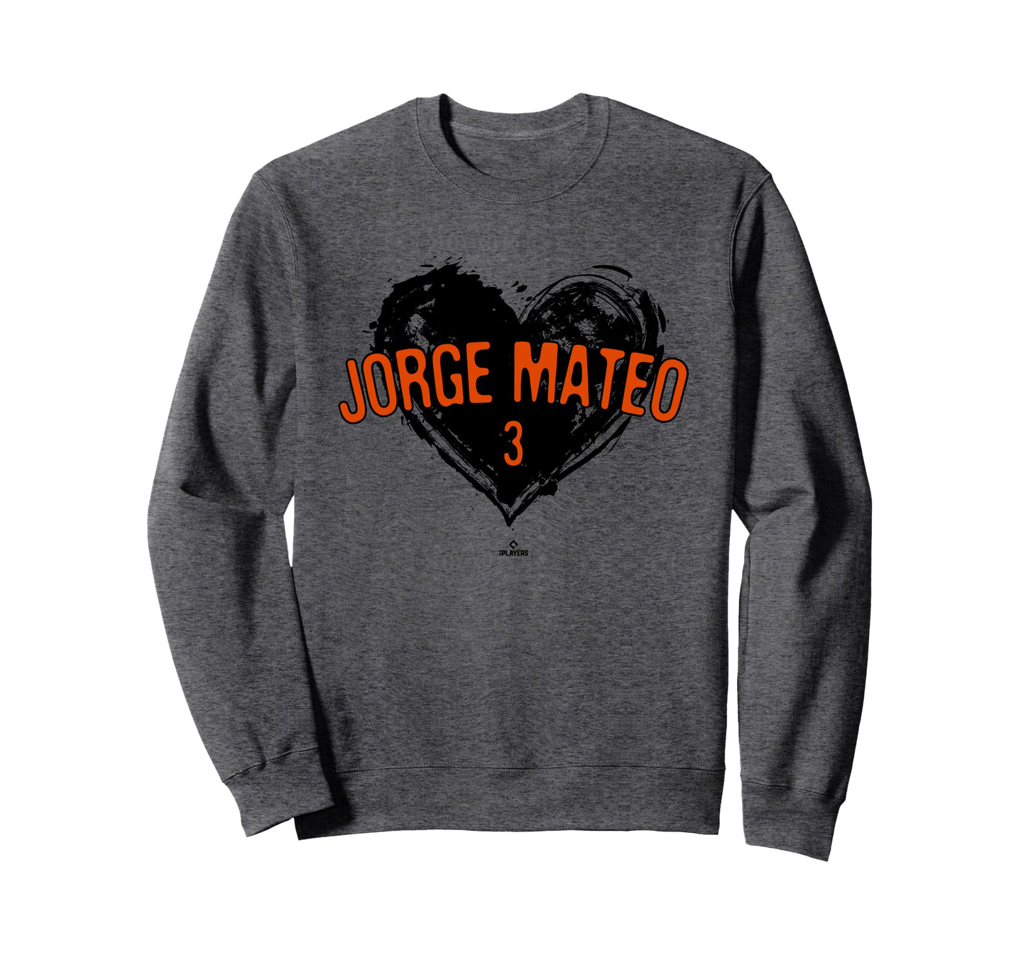 Distressed Heart Jorge Mateo Sweatshirt - Aesthetic Graphic Unisex - T-Shirt, Sweatshirt, Hoodie