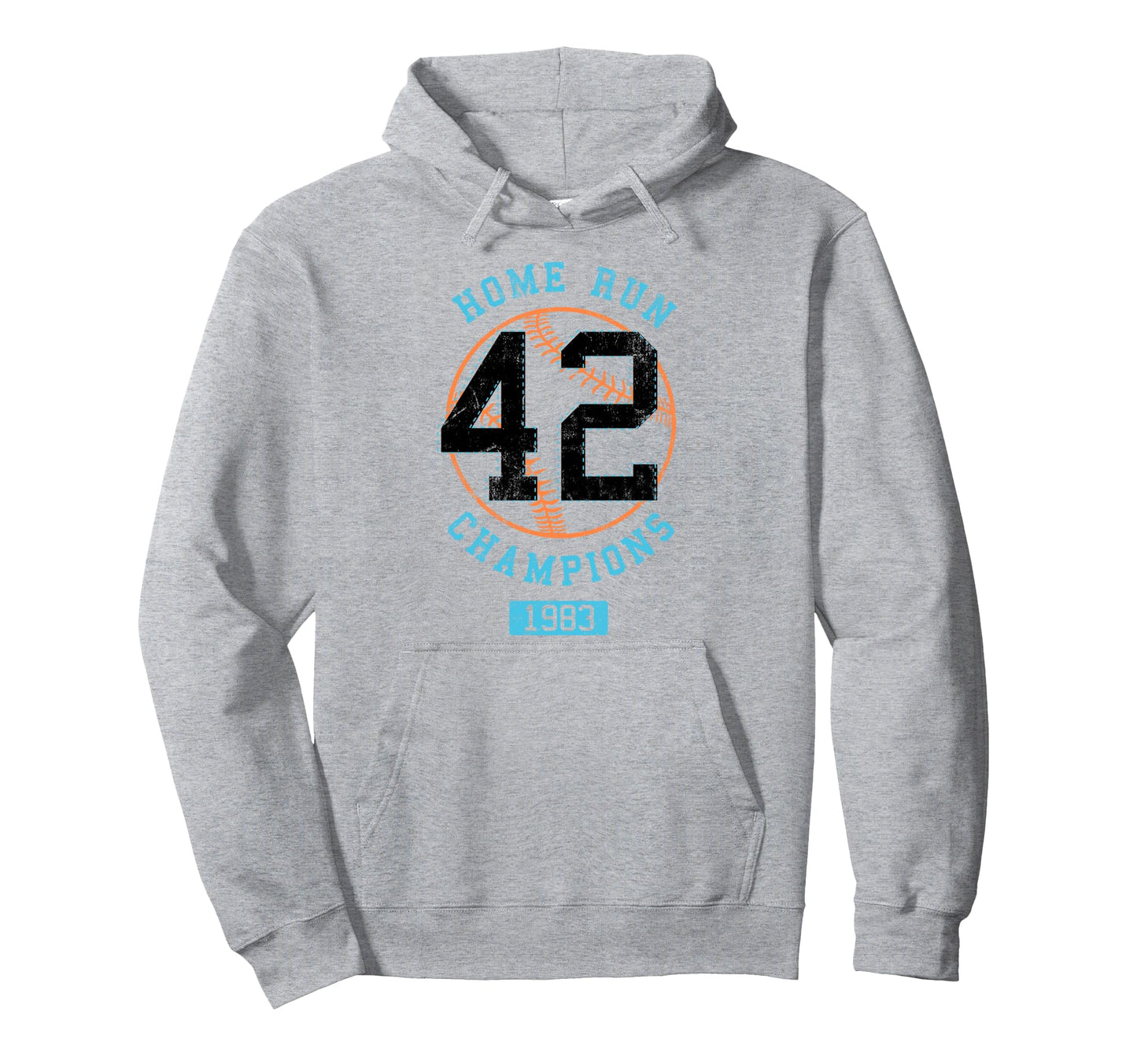 Trendy Homerun Champions Baseball Logo Hoodie - Streetwear Style Men Women - T-Shirt, Sweatshirt, Hoodie