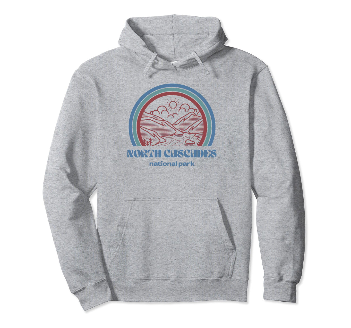 New River Gorge National Park Outdoor Hoodie - Graphic Print Men Women - T-Shirt, Sweatshirt, Hoodie