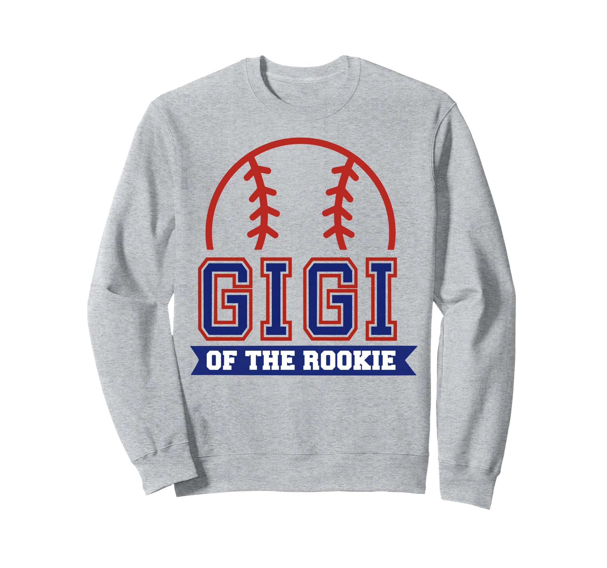 Gigi Rookie 1St Birthday Baseball Sweatshirt - Custom Art Print for Adults - T-Shirt, Sweatshirt, Hoodie