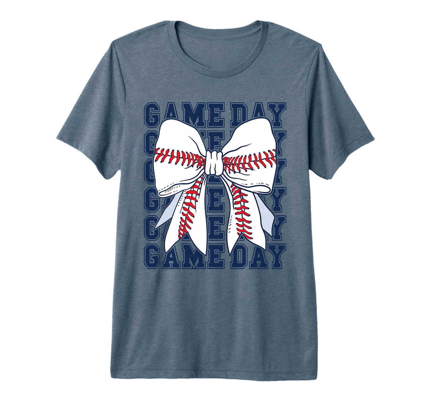 Game Day Baseball Mom Mother Baseball Mama T-Shirt - Graphic Print Unisex - T-Shirt, Sweatshirt, Hoodie