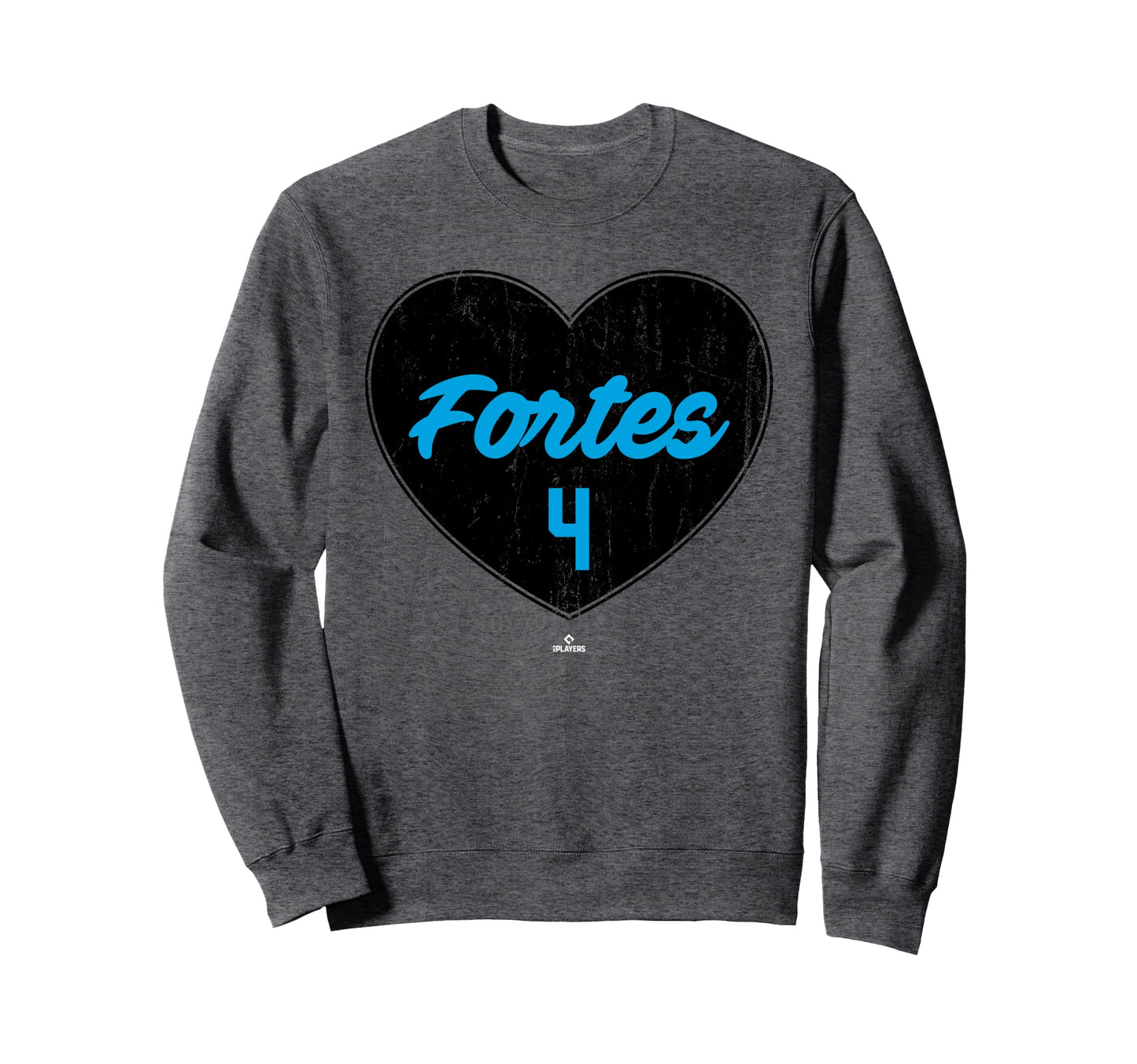 Distressed Heart Nick Fortes Miami Sweatshirt - Trendy Graphic for Adults - T-Shirt, Sweatshirt, Hoodie
