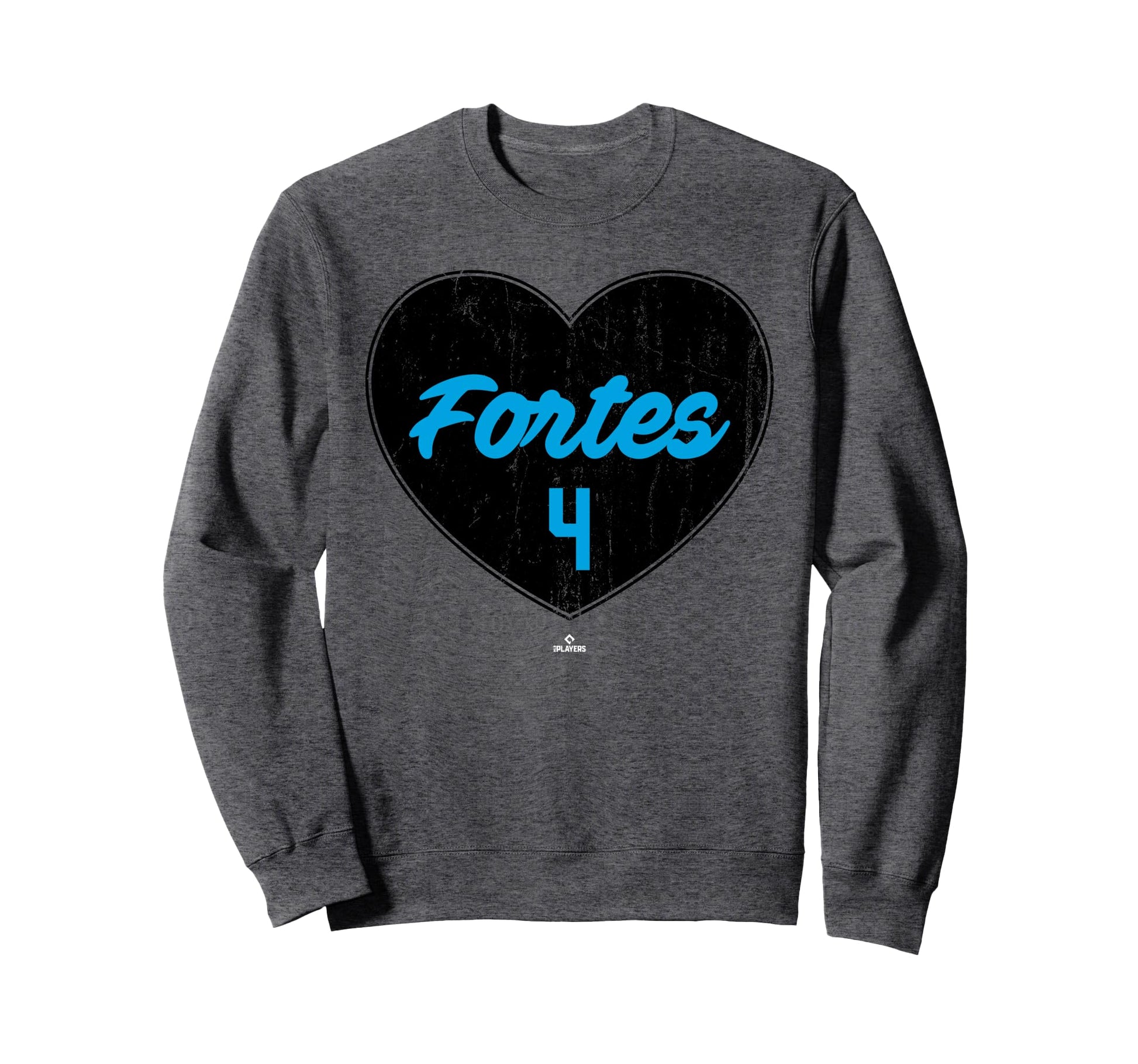 Distressed Heart Nick Fortes Miami Sweatshirt - Trendy Graphic for Adults - T-Shirt, Sweatshirt, Hoodie
