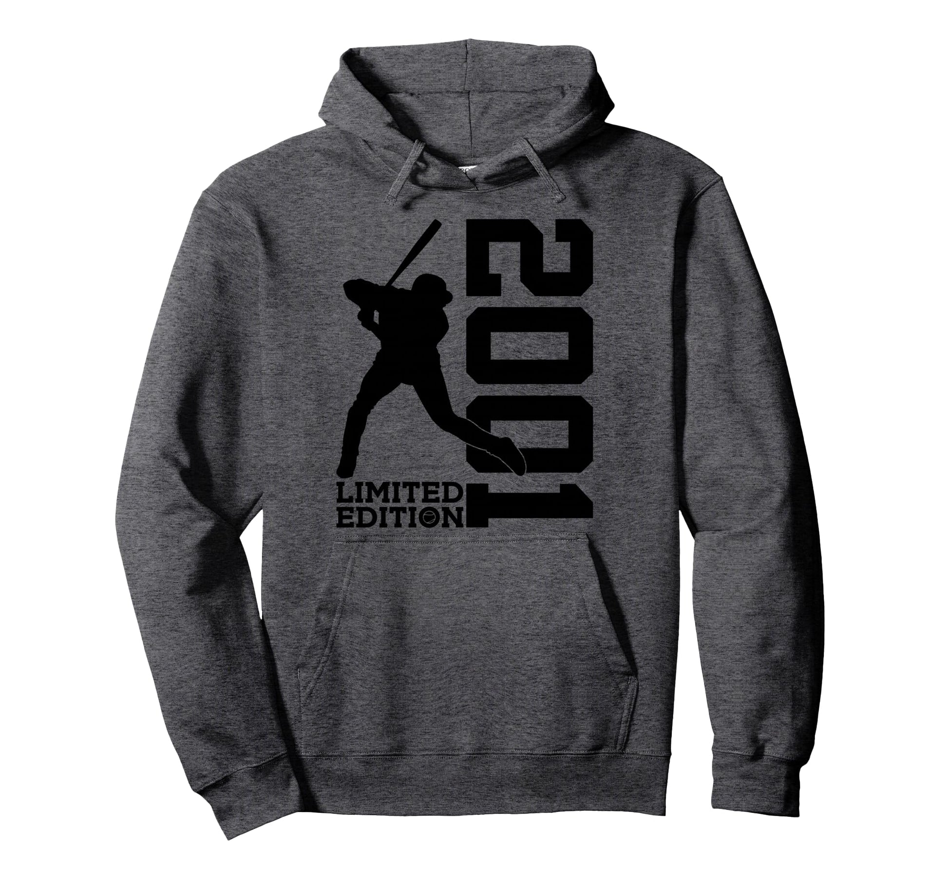 25Th Birthday Baseball 2001 Hoodie - Unique Graphic Men Women - T-Shirt, Sweatshirt, Hoodie