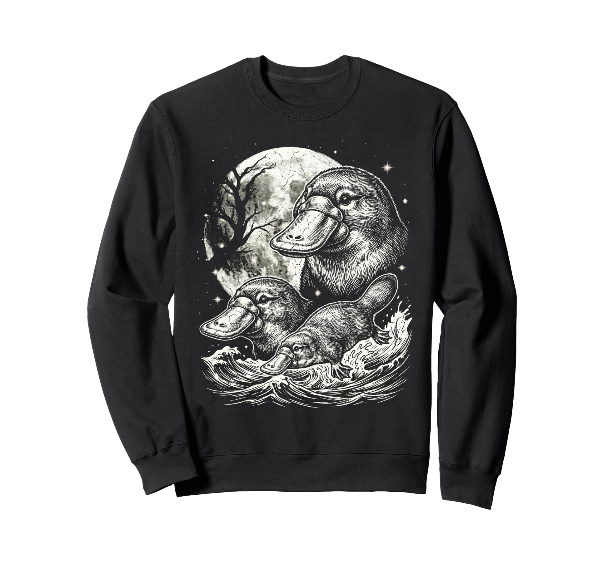 Platypus 90S Aesthetic Y2K Platypus Sweatshirt - Streetwear Style Men Women - T-Shirt, Sweatshirt, Hoodie