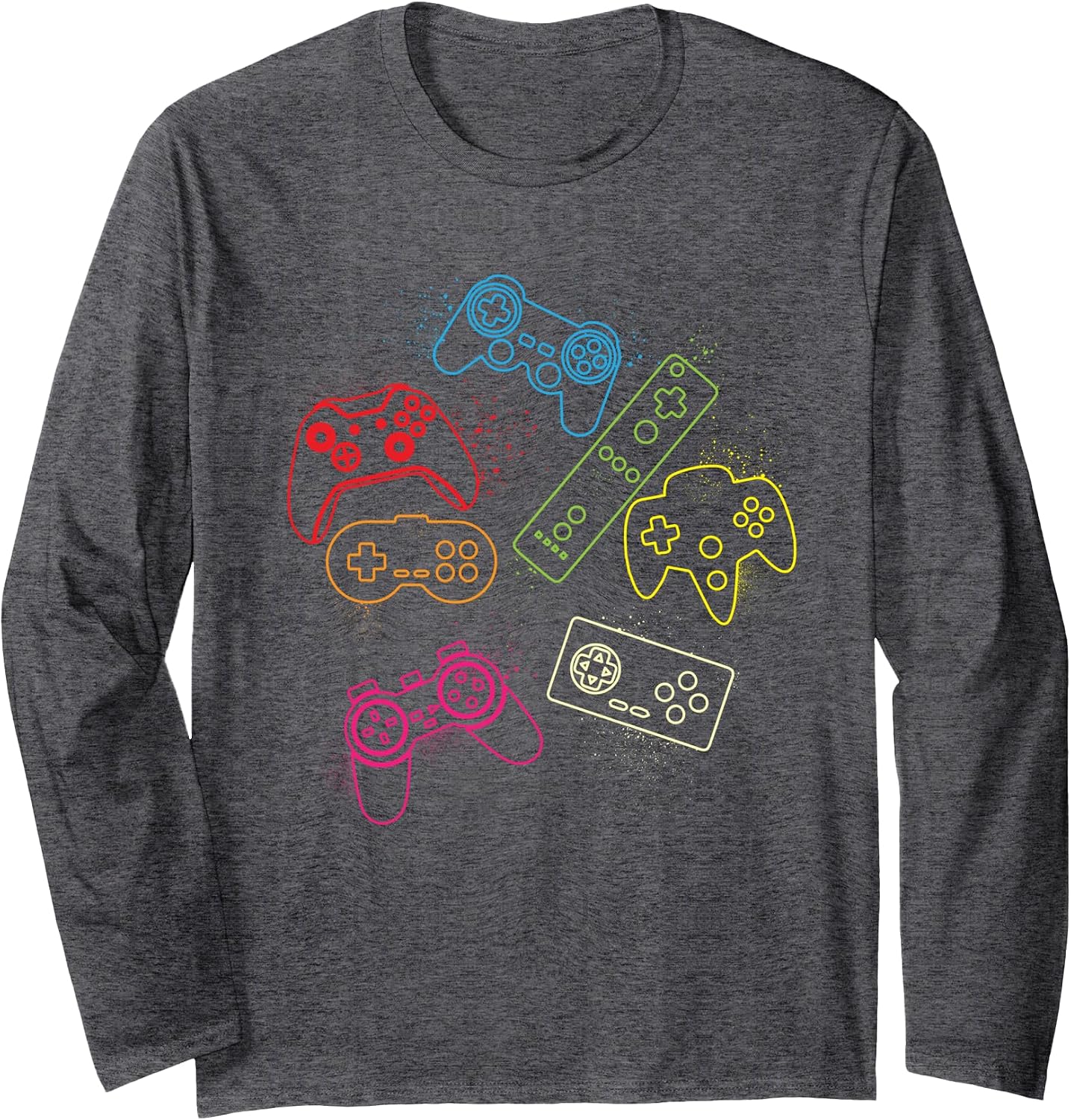 Gaming Controllers Video Games Gamers - Adult & Kids T-Shirts, Sweatshirts & Hoodies apparel design preview 1