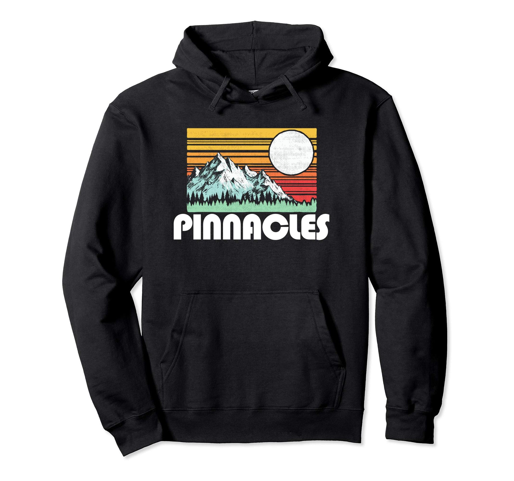 Pinnacles National Park Mountains Sun Hoodie - Streetwear Style for Adults - T-Shirt, Sweatshirt, Hoodie