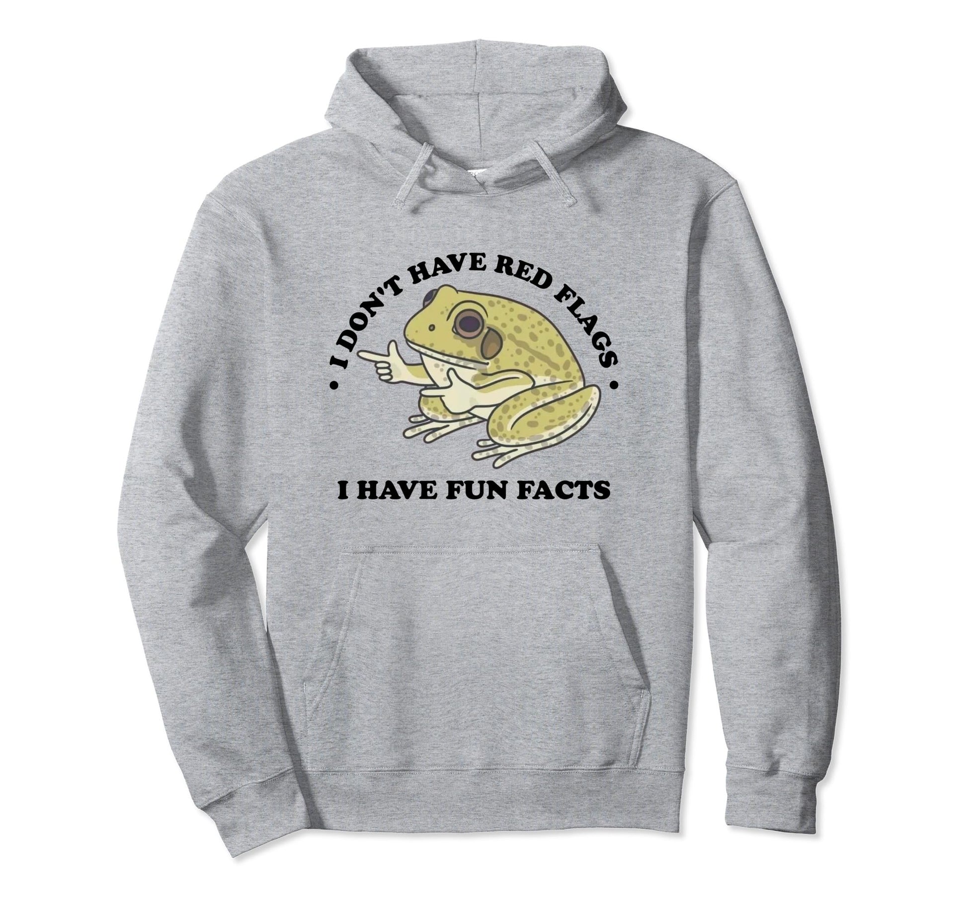 I Dont Have Red Flags I Have Fun Hoodie - Minimalist Print for Adults - T-Shirt, Sweatshirt, Hoodie