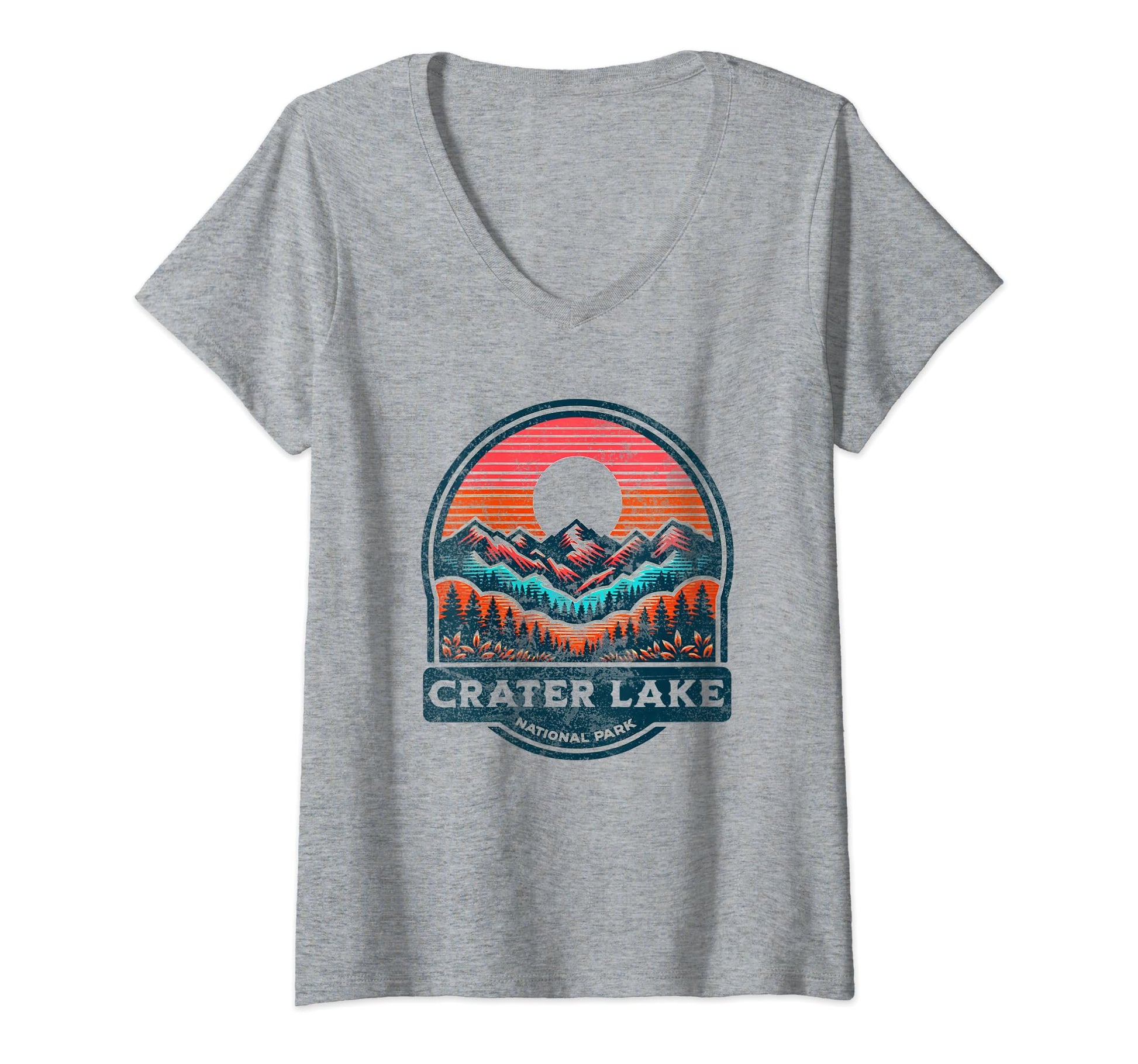 Crater Lake National Park Oregon Usa Sweatshirt - Minimalist Print Unisex - T-Shirt, Sweatshirt, Hoodie