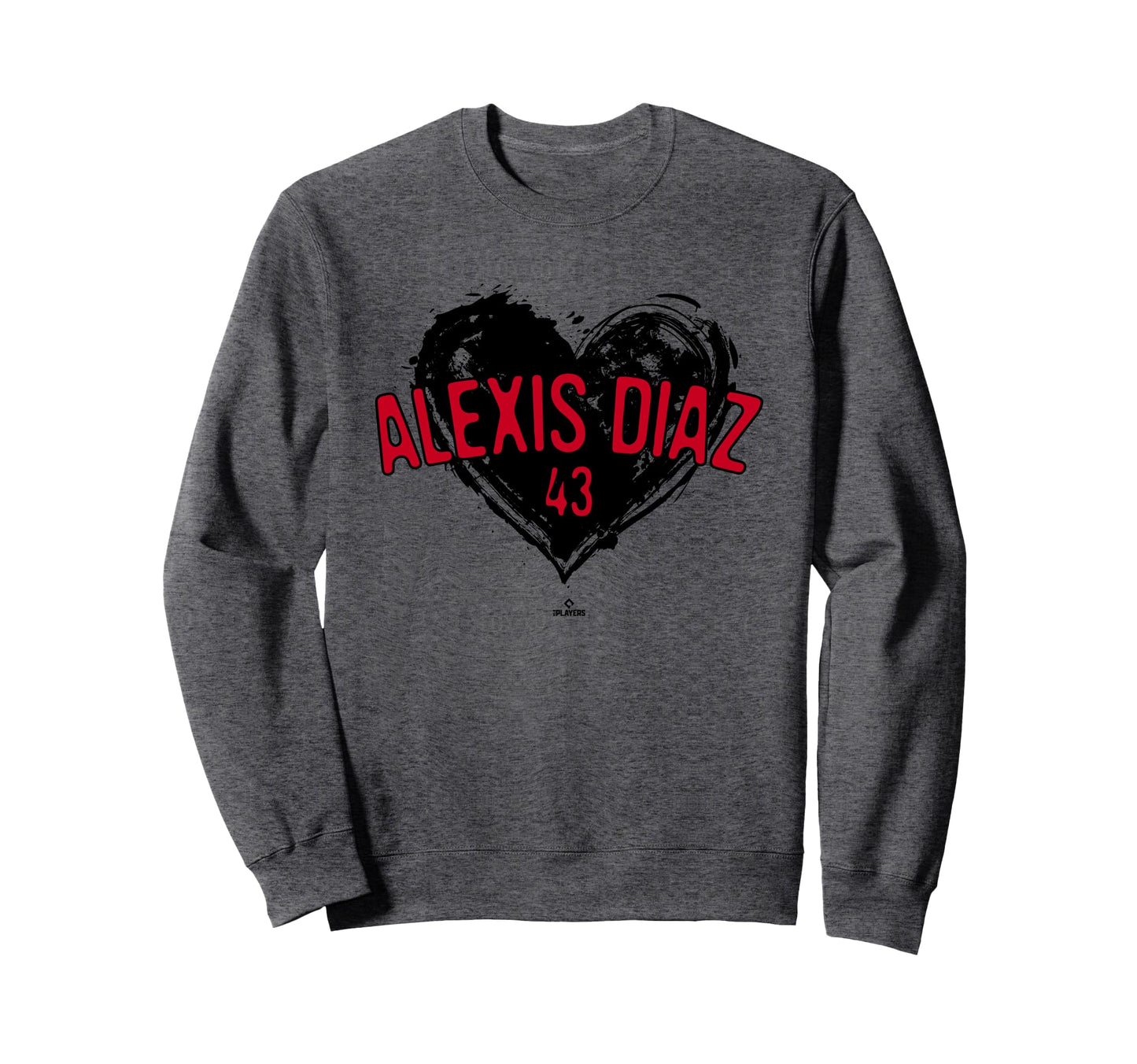 Distressed Heart Alexis D Az Sweatshirt - Casual Everyday Wear for Adults - T-Shirt, Sweatshirt, Hoodie