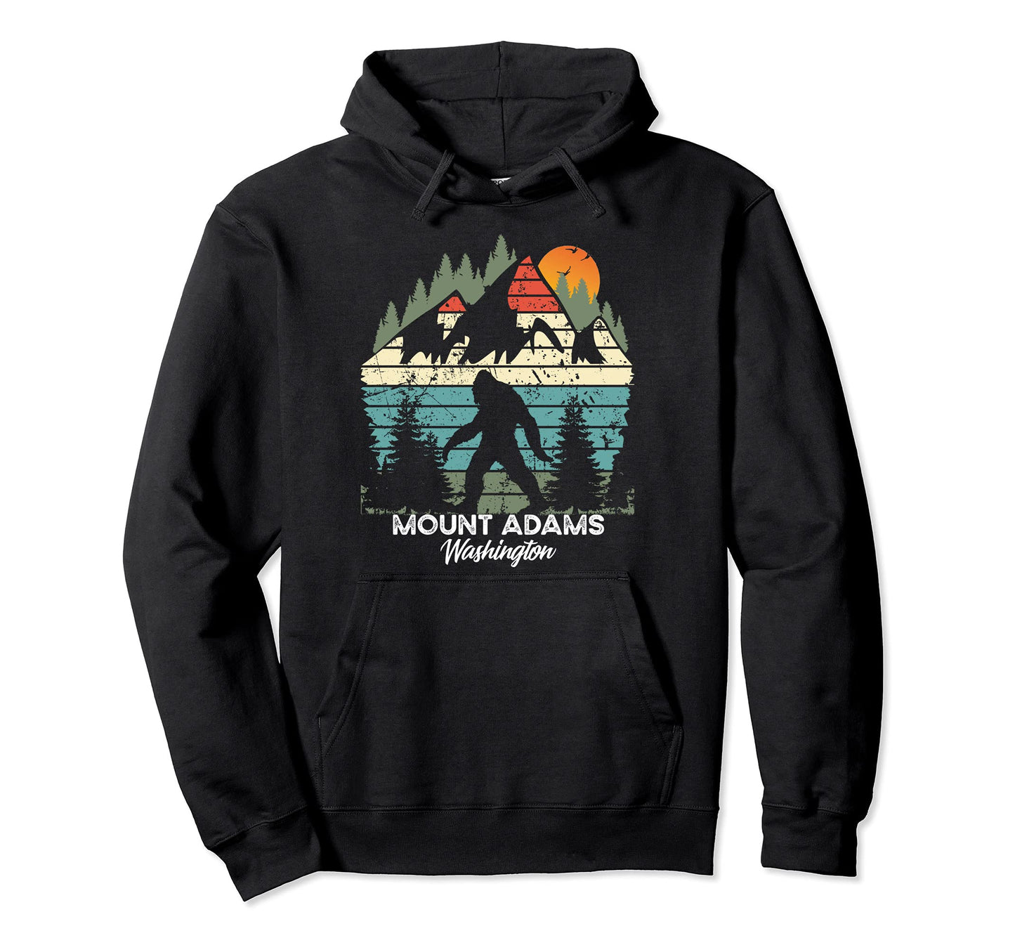 Mount Adams Washington National Park Hoodie - Streetwear Style Men Women - T-Shirt, Sweatshirt, Hoodie