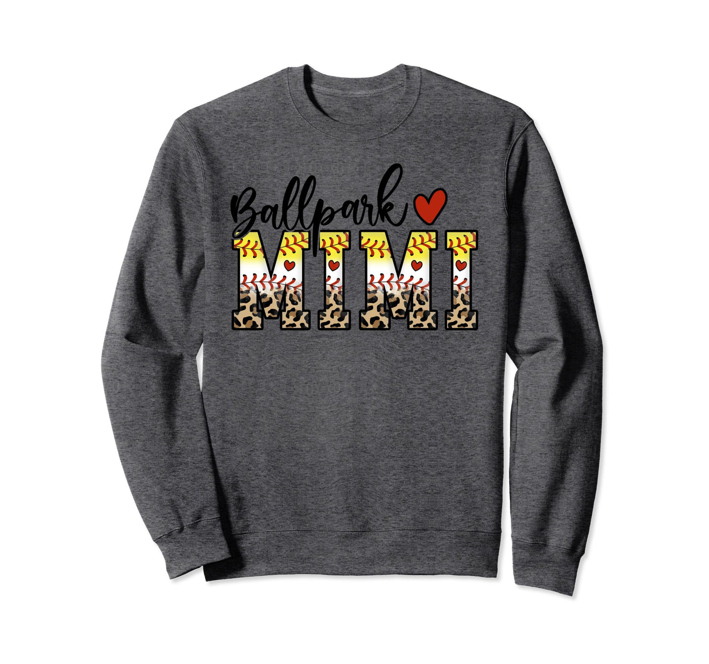 Ballpark Mimi Baseball Softball Sweatshirt - Custom Art Print for Adults - T-Shirt, Sweatshirt, Hoodie