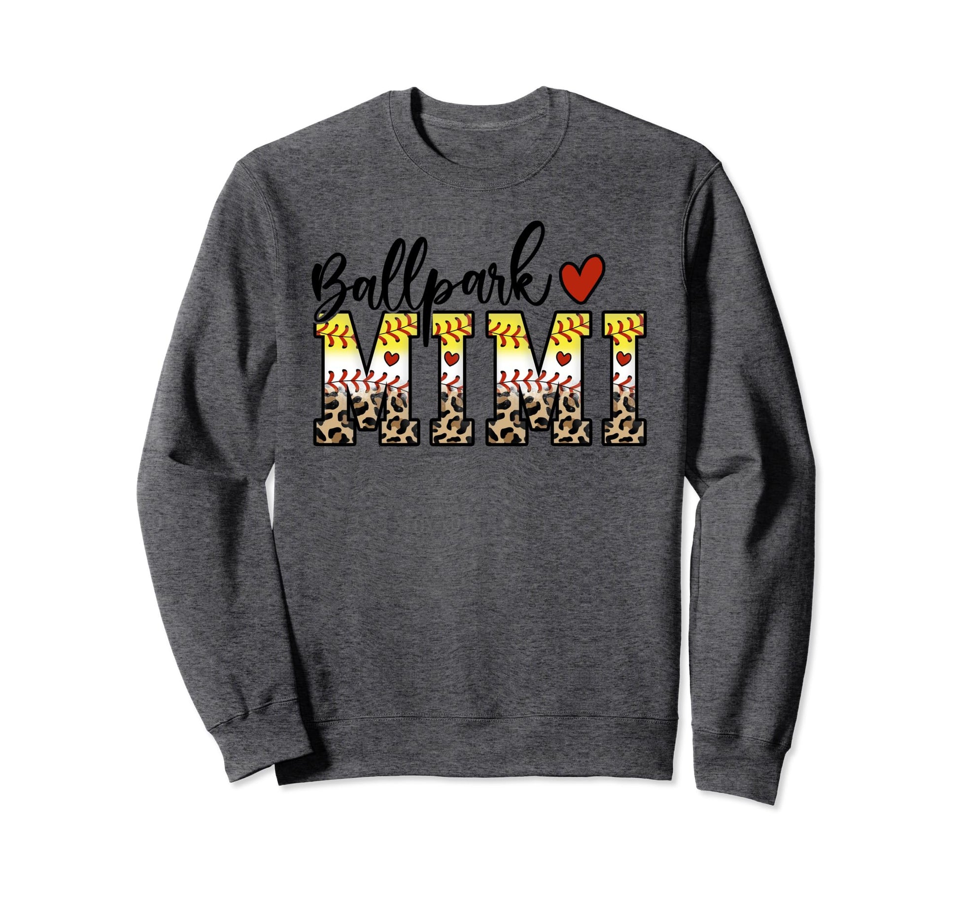 Ballpark Mimi Baseball Softball Sweatshirt - Custom Art Print for Adults - T-Shirt, Sweatshirt, Hoodie