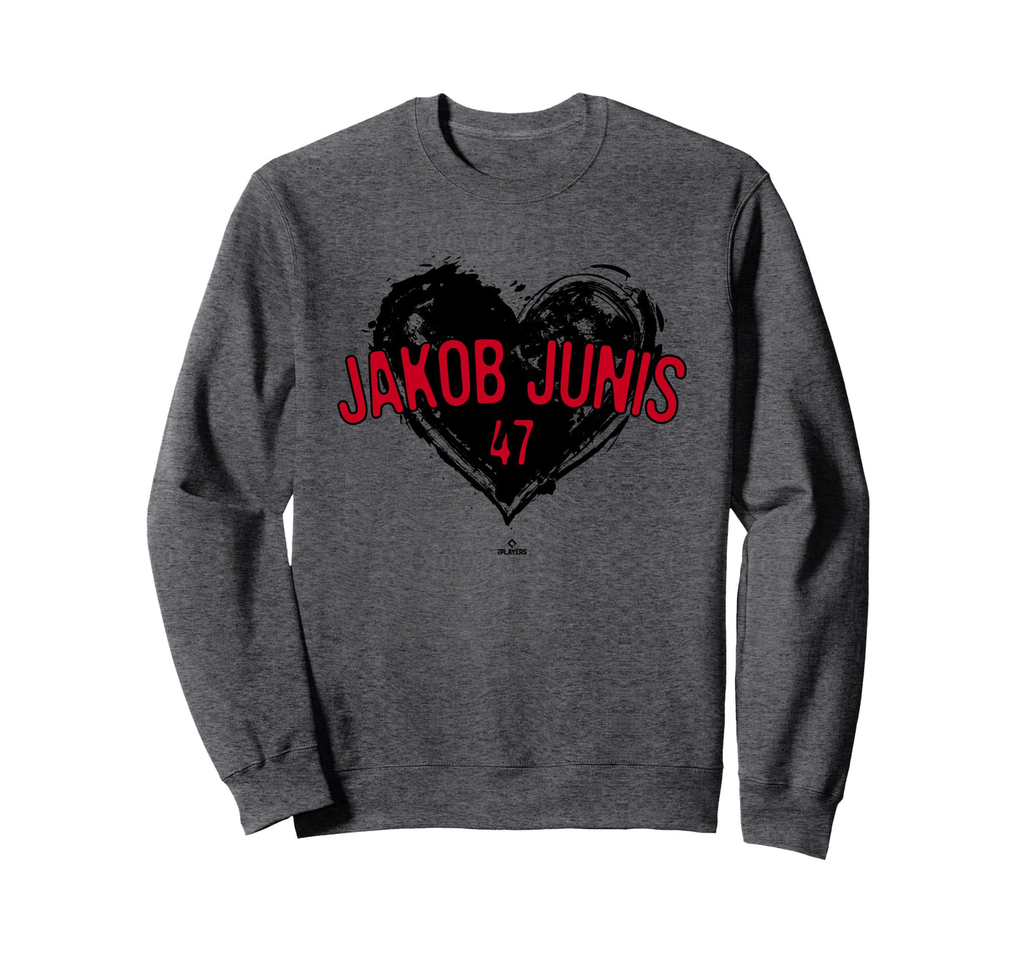Distressed Heart Jakob Junis Sweatshirt - Casual Everyday Wear Men Women - T-Shirt, Sweatshirt, Hoodie