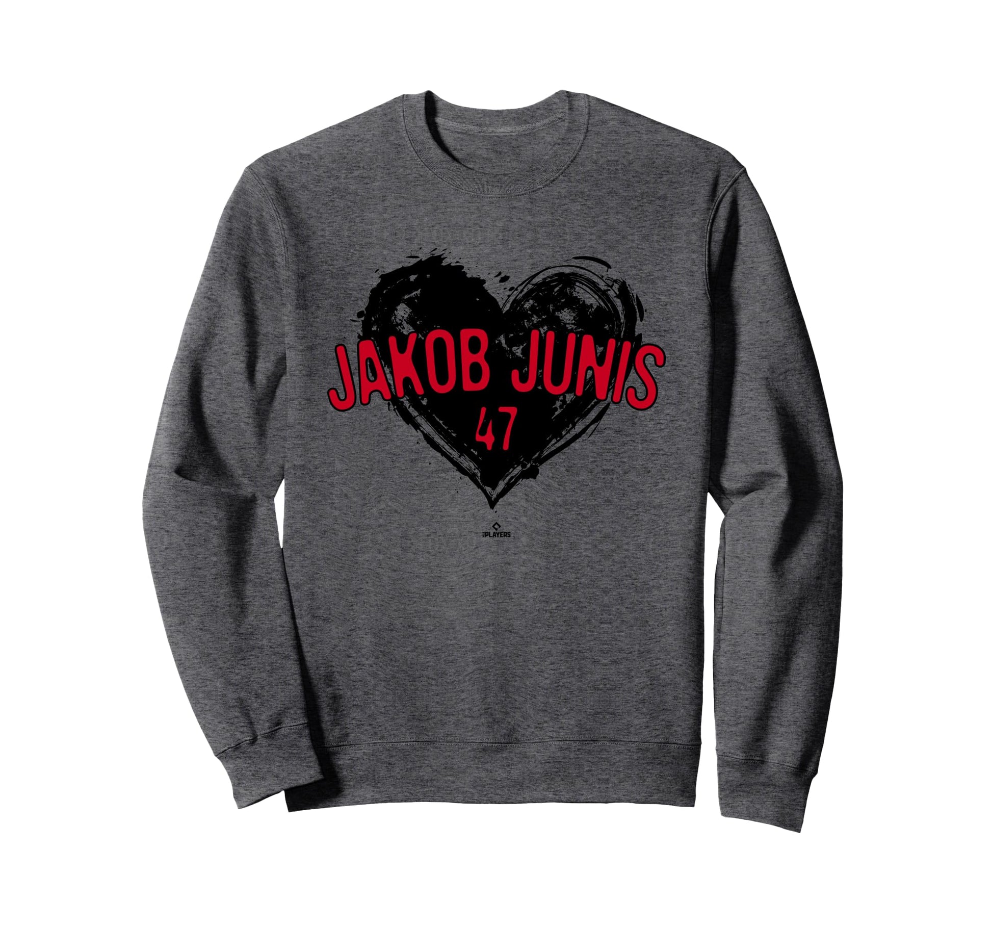 Distressed Heart Jakob Junis Sweatshirt - Casual Everyday Wear Men Women - T-Shirt, Sweatshirt, Hoodie