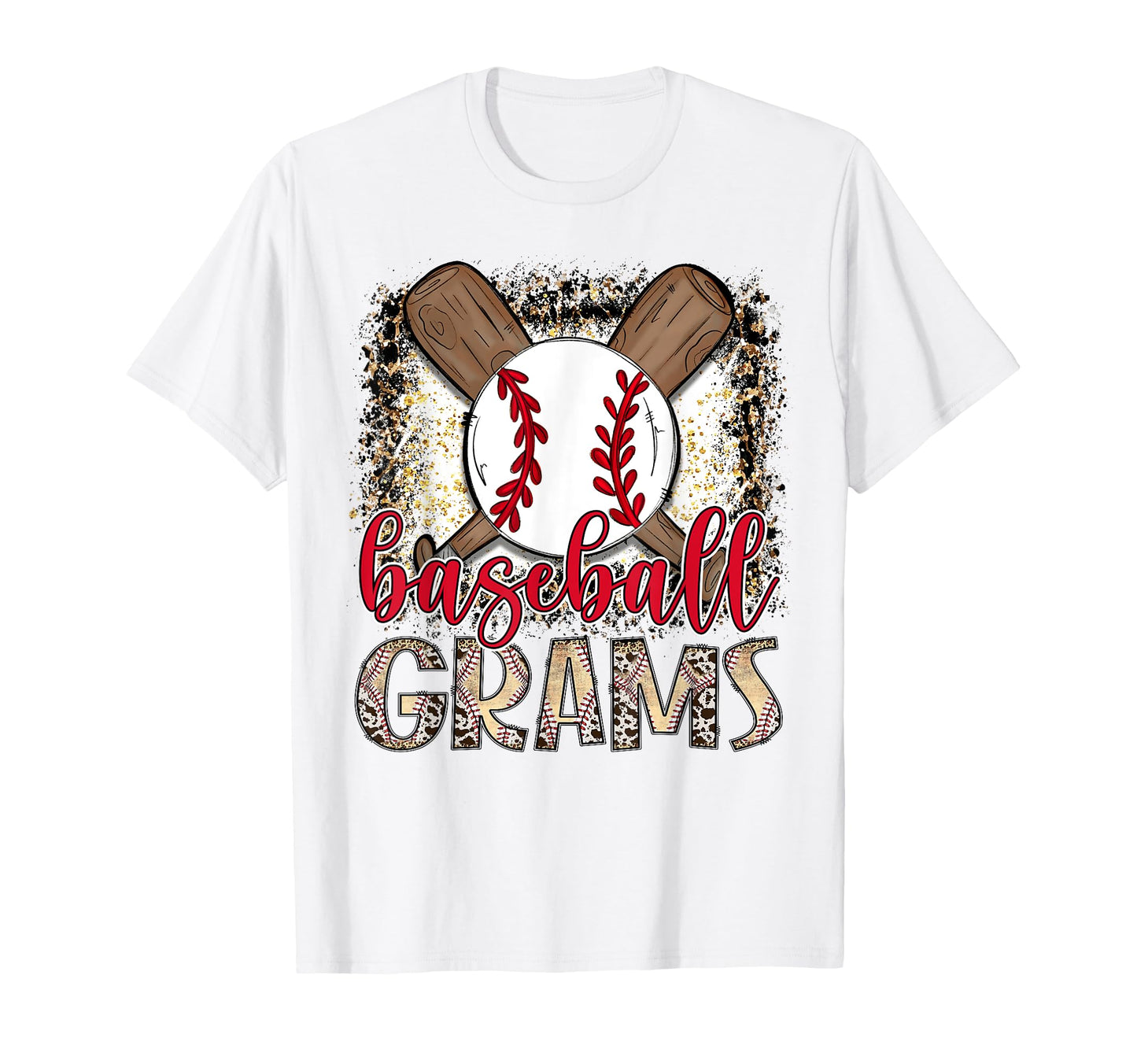 Baseball Grams Leopard Proud Ball T-Shirt - Unique Graphic for Adults - T-Shirt, Sweatshirt, Hoodie
