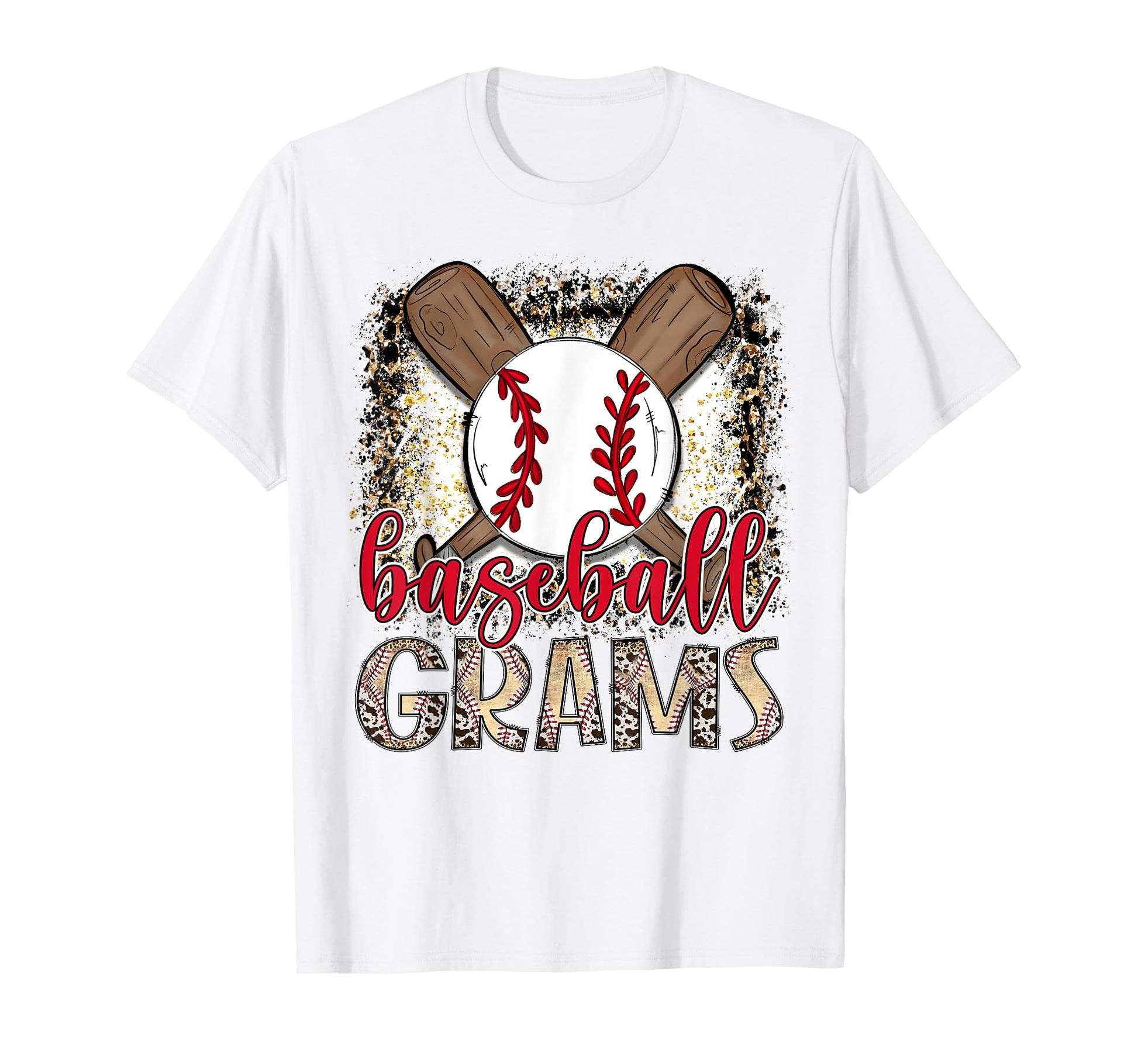 Baseball Grams Leopard Proud Ball T-Shirt - Unique Graphic for Adults - T-Shirt, Sweatshirt, Hoodie