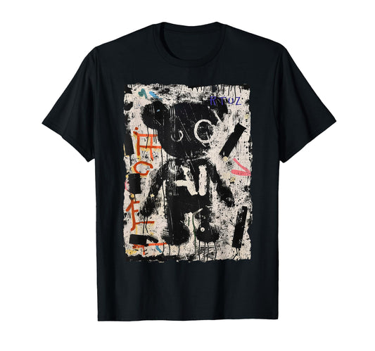 Aesthetic Streetwear Teddy Bear T-Shirt - Novelty Apparel Unisex - T-Shirt, Sweatshirt, Hoodie