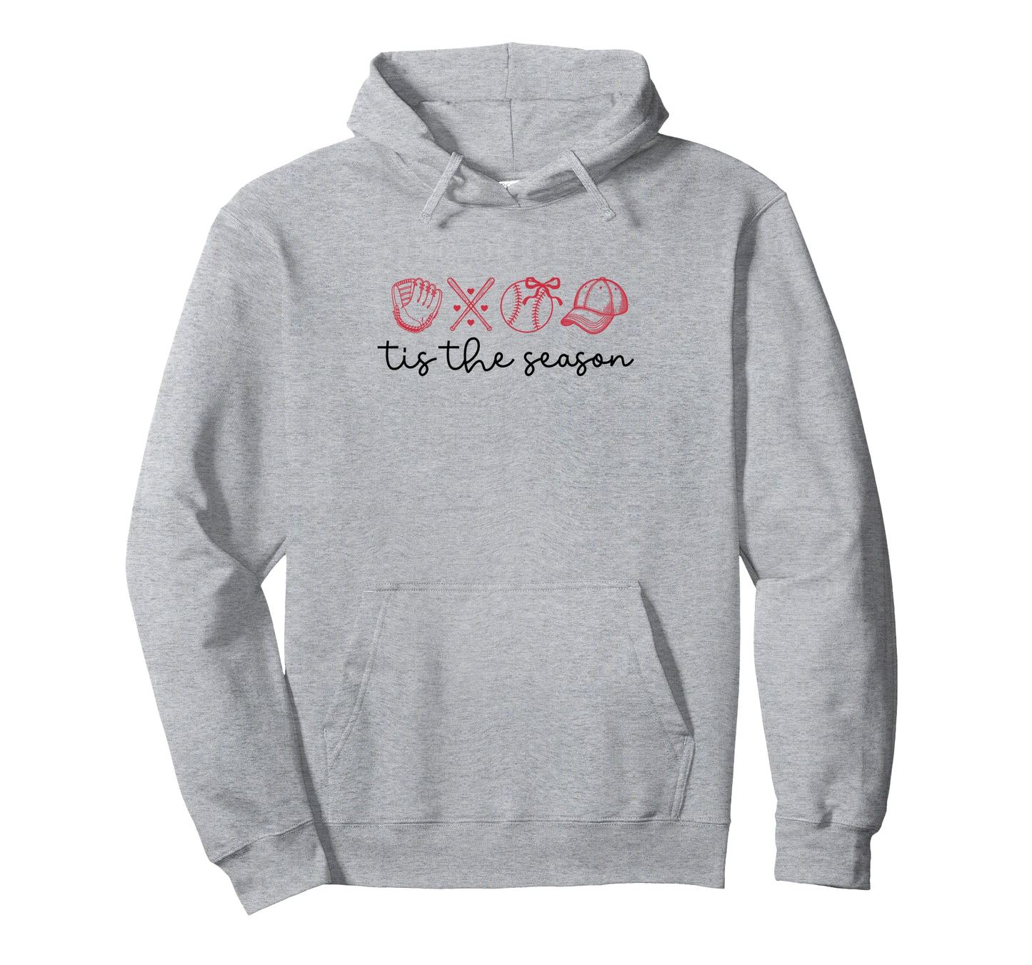 Coquette Tis Season American Baseball Hoodie - Unique Graphic Men Women - T-Shirt, Sweatshirt, Hoodie