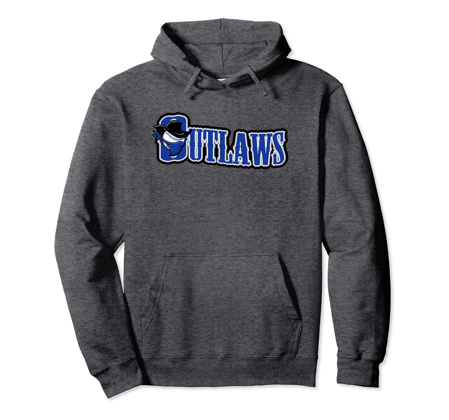 Outlaws Baseball Hoodie - Unique Graphic for Adults - T-Shirt, Sweatshirt, Hoodie