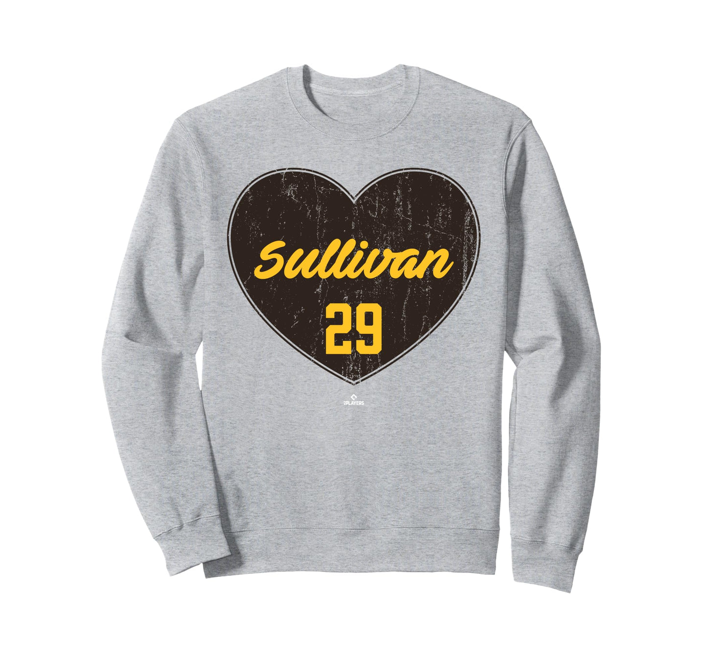 Distressed Heart Brett Sullivan San Sweatshirt - Trendy Graphic Men Women - T-Shirt, Sweatshirt, Hoodie