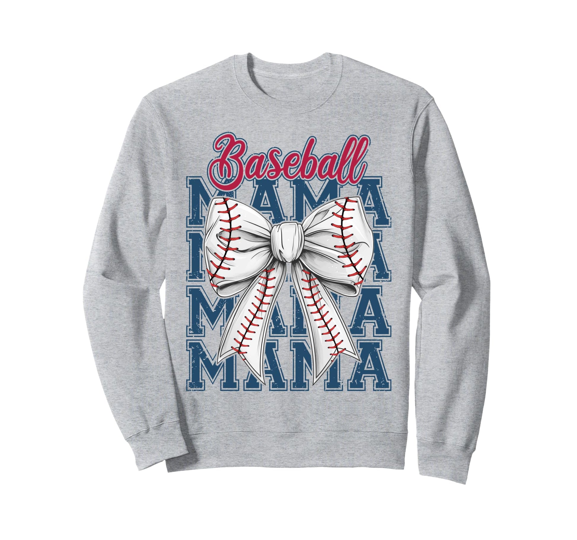 Baseball Coquette Mama Coquette Sweatshirt - Custom Art Print for Adults - T-Shirt, Sweatshirt, Hoodie