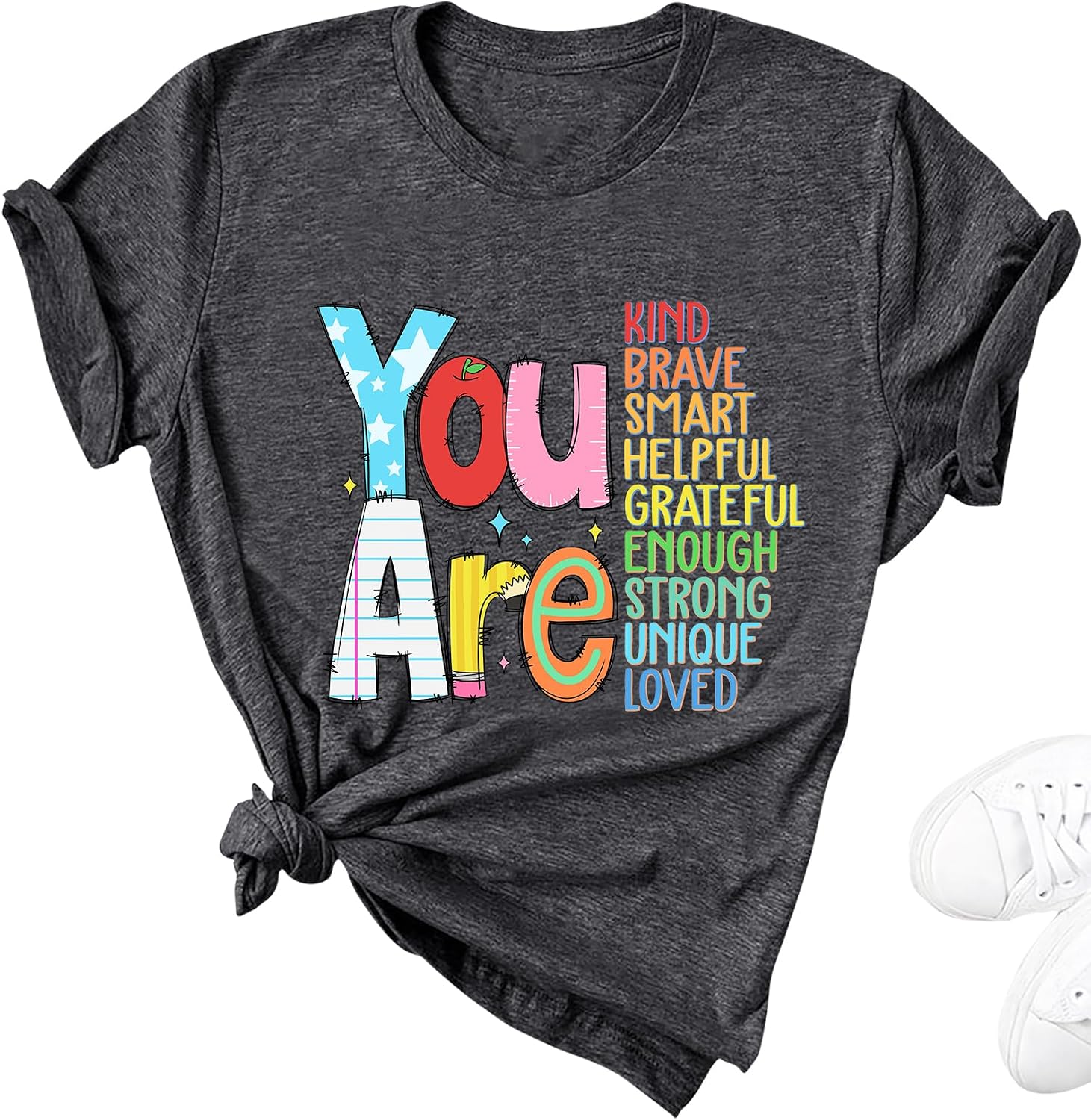 Teacher for Women Tops You are Graphic - Adult & Kids T-Shirts, Sweatshirts & Hoodies apparel design preview 1