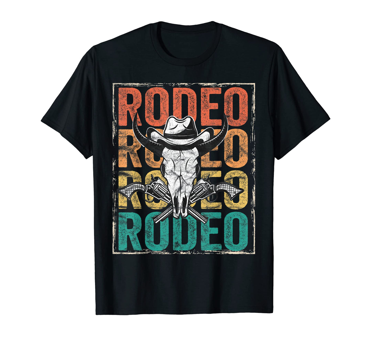 Barn Dance Rodeo Distressed Western T-Shirt - Aesthetic Graphic Unisex - T-Shirt, Sweatshirt, Hoodie