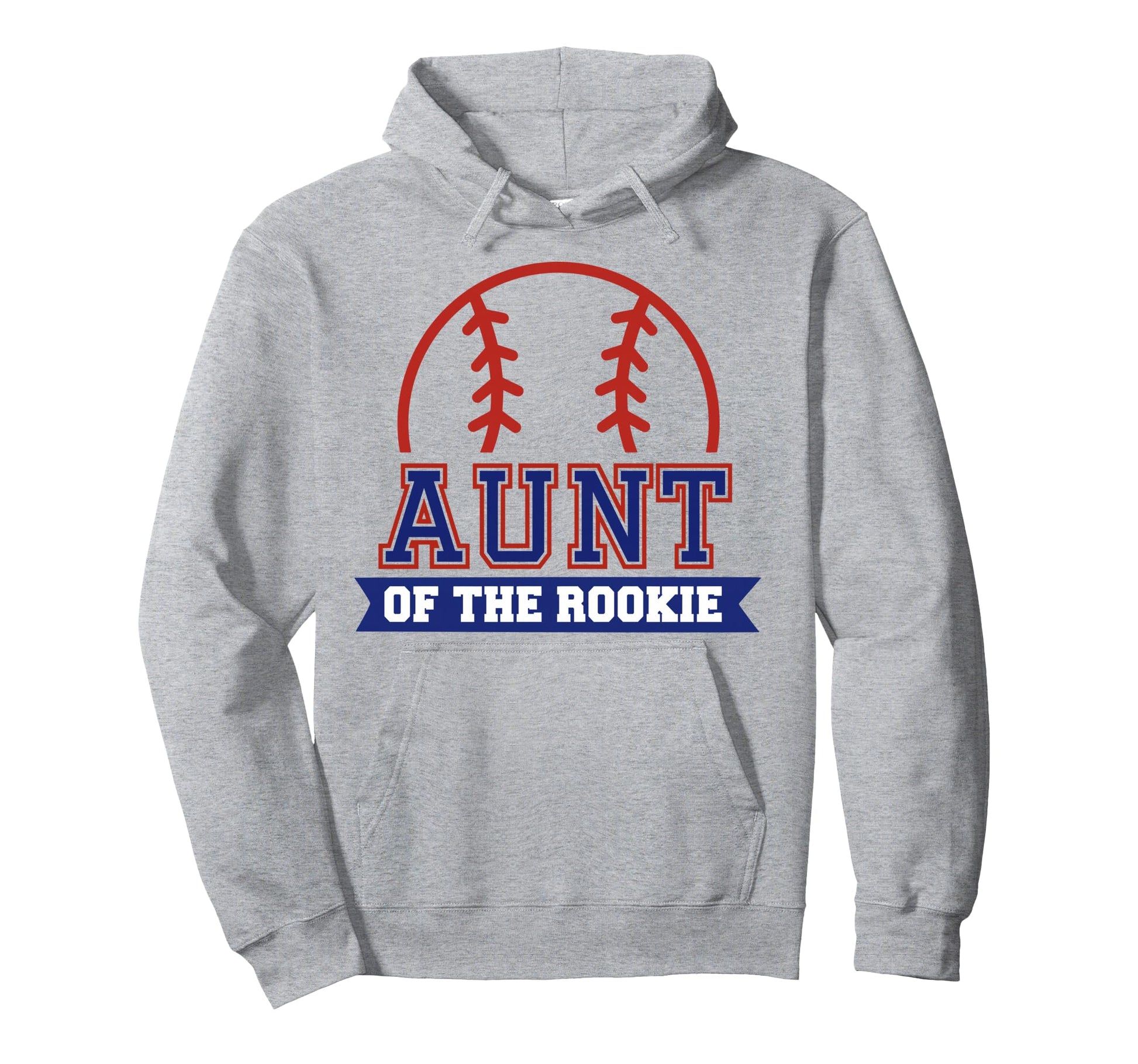 Aunt Rookie 1St Birthday Baseball Theme Hoodie - Novelty Apparel Men Women - T-Shirt, Sweatshirt, Hoodie