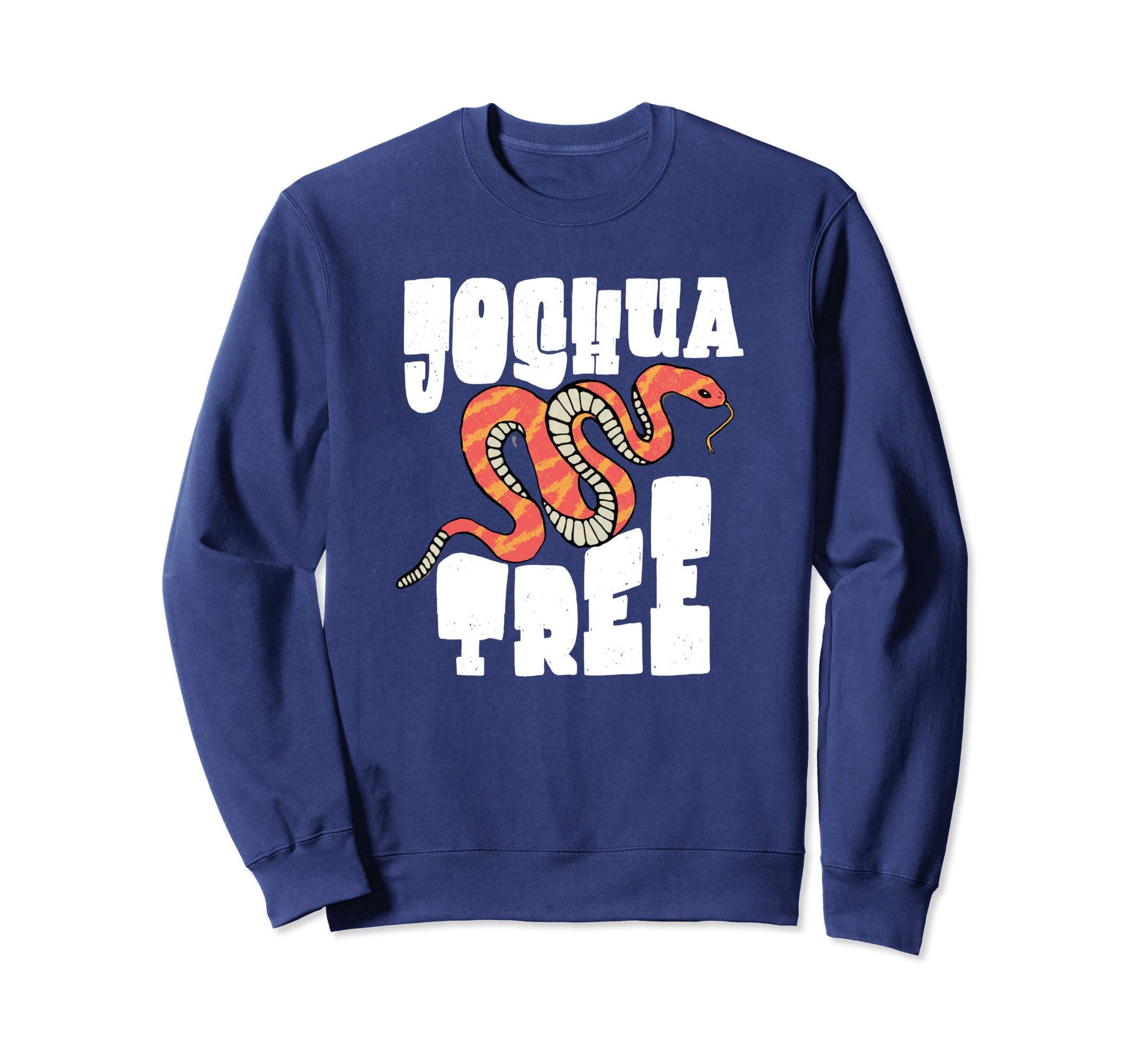 Joshua Tree Typography Snake Sweatshirt - Novelty Apparel Men Women - T-Shirt, Sweatshirt, Hoodie