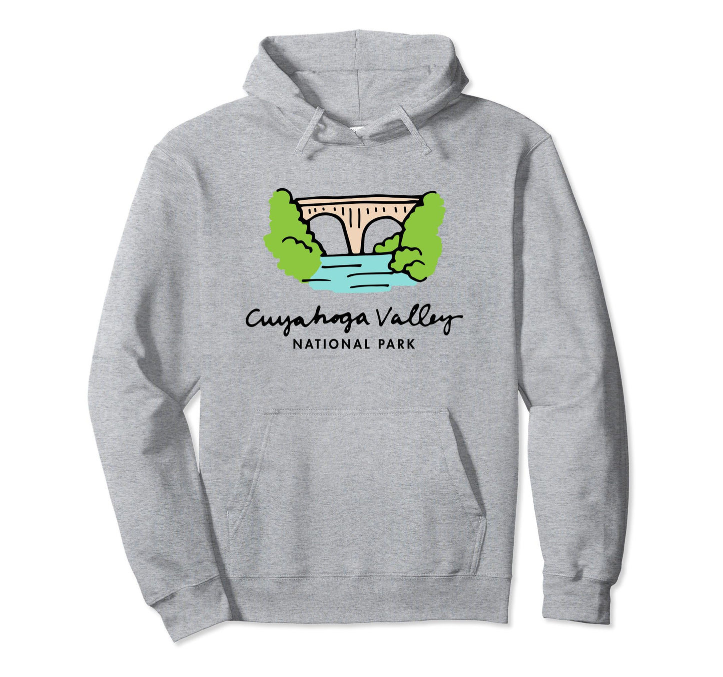 Family Vacation Cuyahoga Valley Hoodie - Fun Novelty Design for Adults - T-Shirt, Sweatshirt, Hoodie