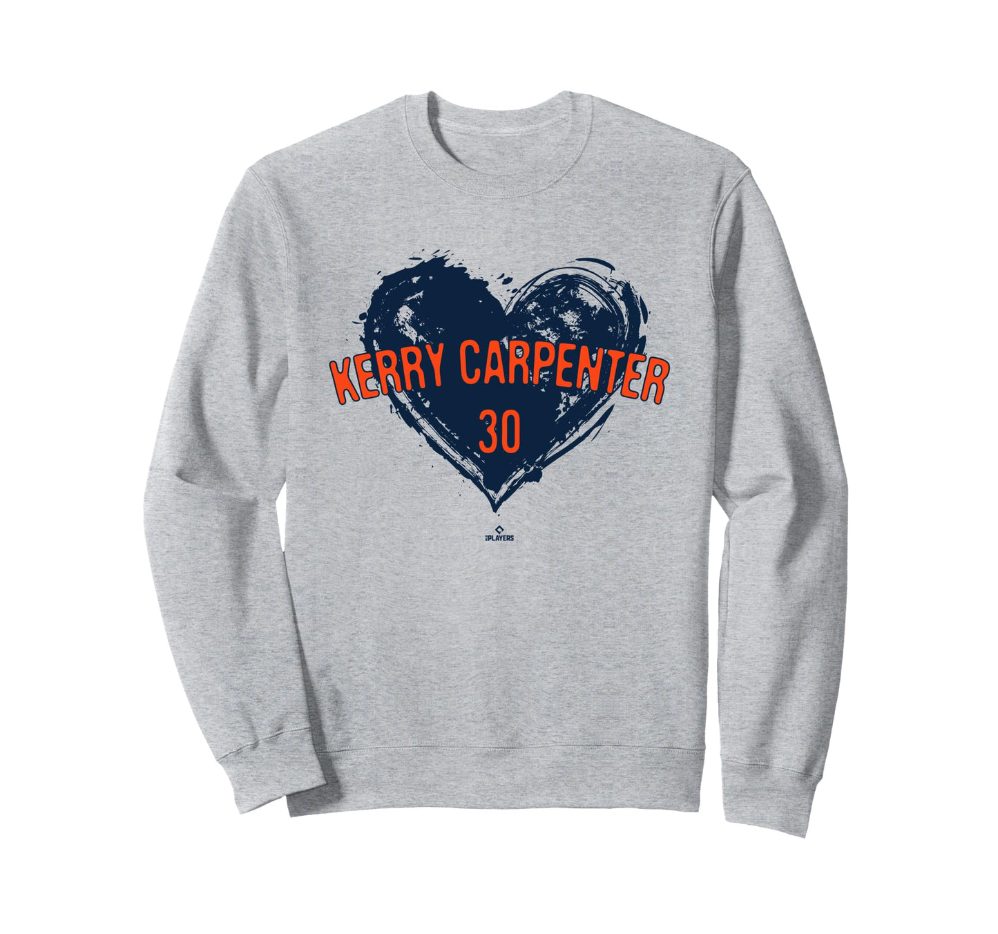 Distressed Heart Kerry Carpenter Sweatshirt - Minimalist Print for Adults - T-Shirt, Sweatshirt, Hoodie