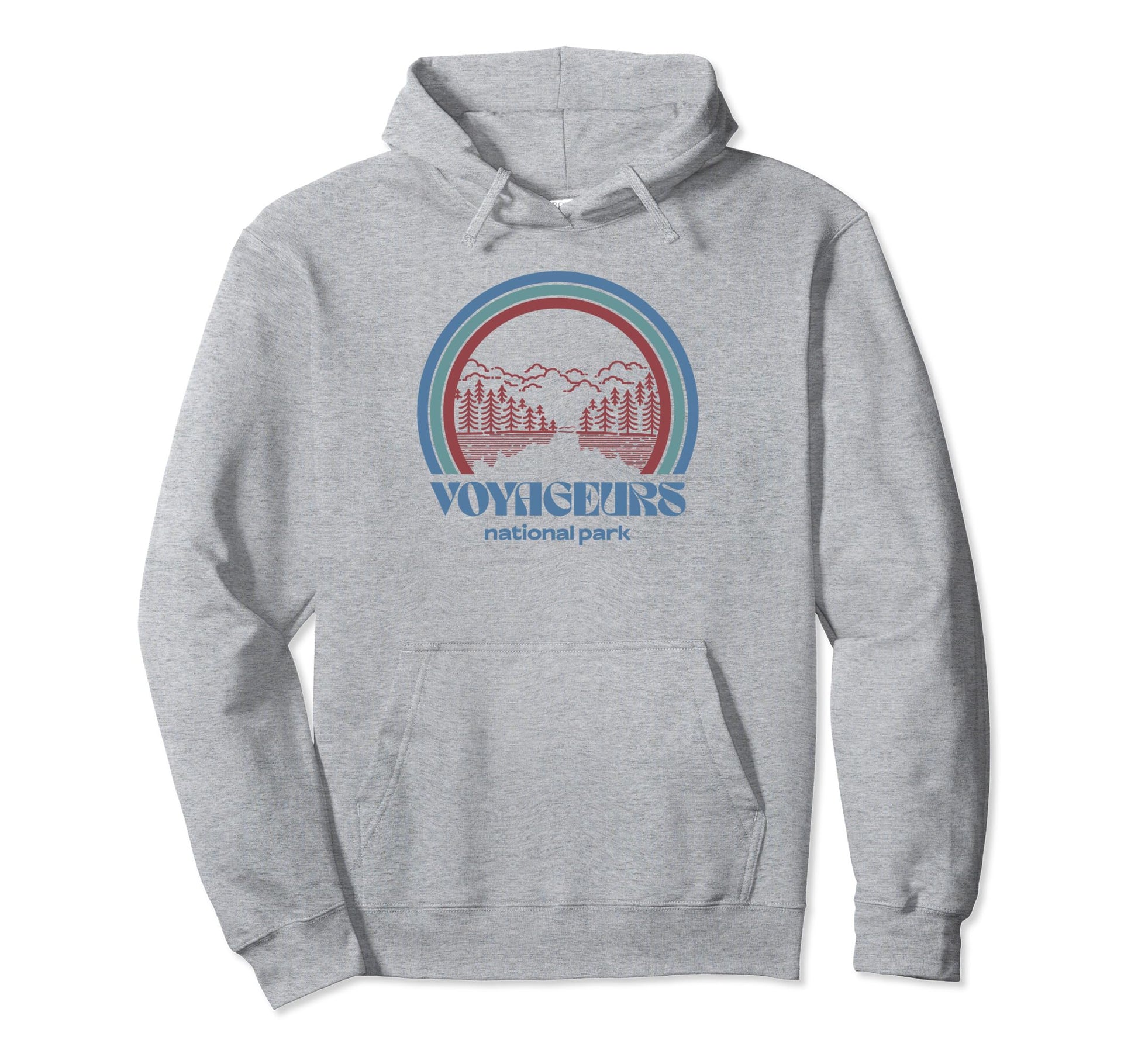 Voyageurs National Park Outdoor Hiking Hoodie - Aesthetic Graphic Unisex - T-Shirt, Sweatshirt, Hoodie