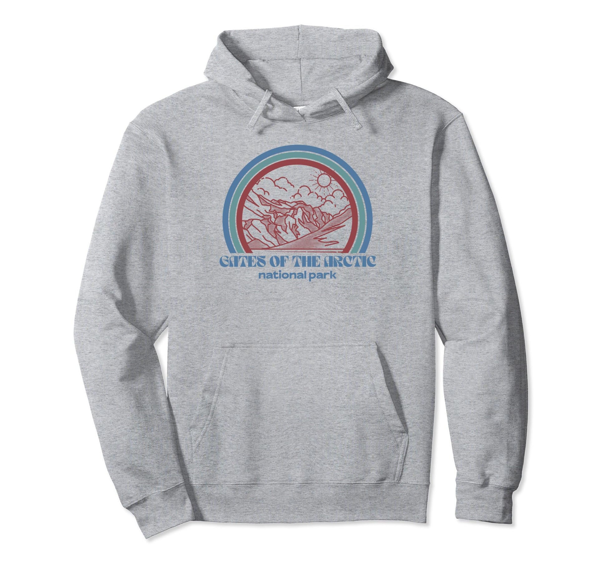 Gates Arctic National Park Hoodie - Custom Art Print Unisex - T-Shirt, Sweatshirt, Hoodie