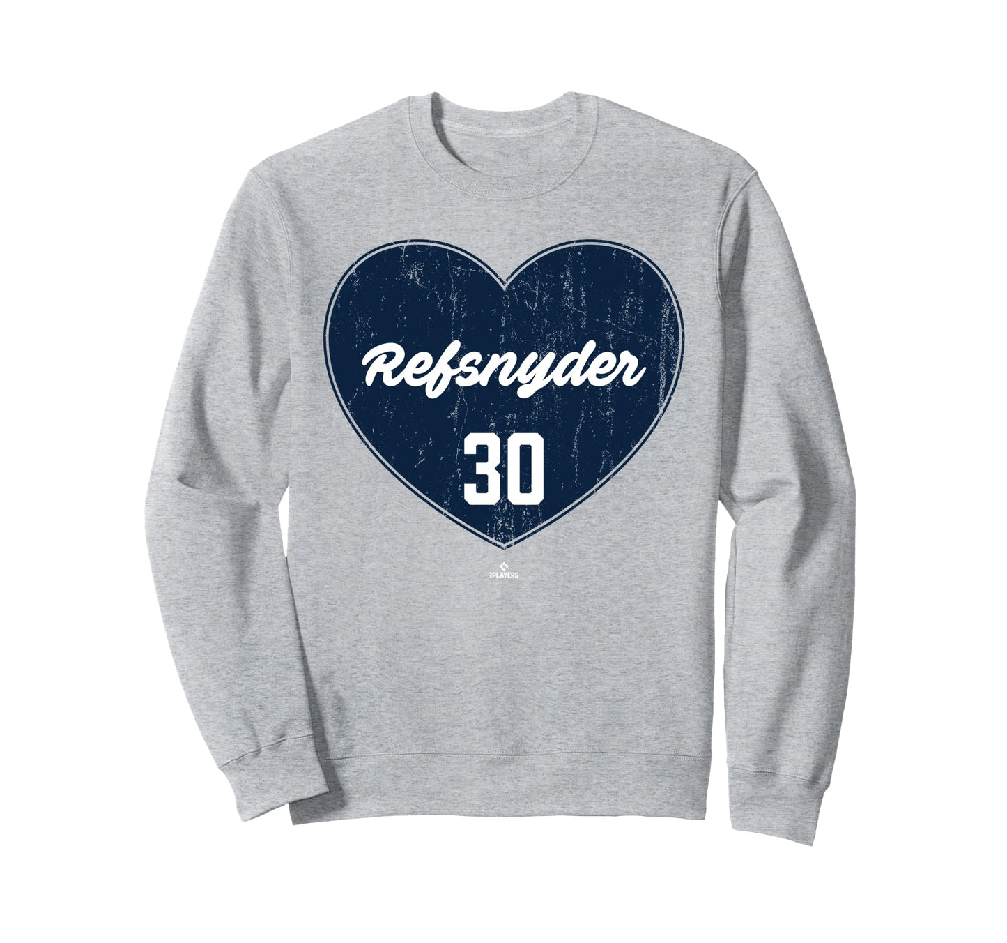 Distressed Heart Rob Refsnyder Sweatshirt - Casual Everyday Wear Unisex - T-Shirt, Sweatshirt, Hoodie
