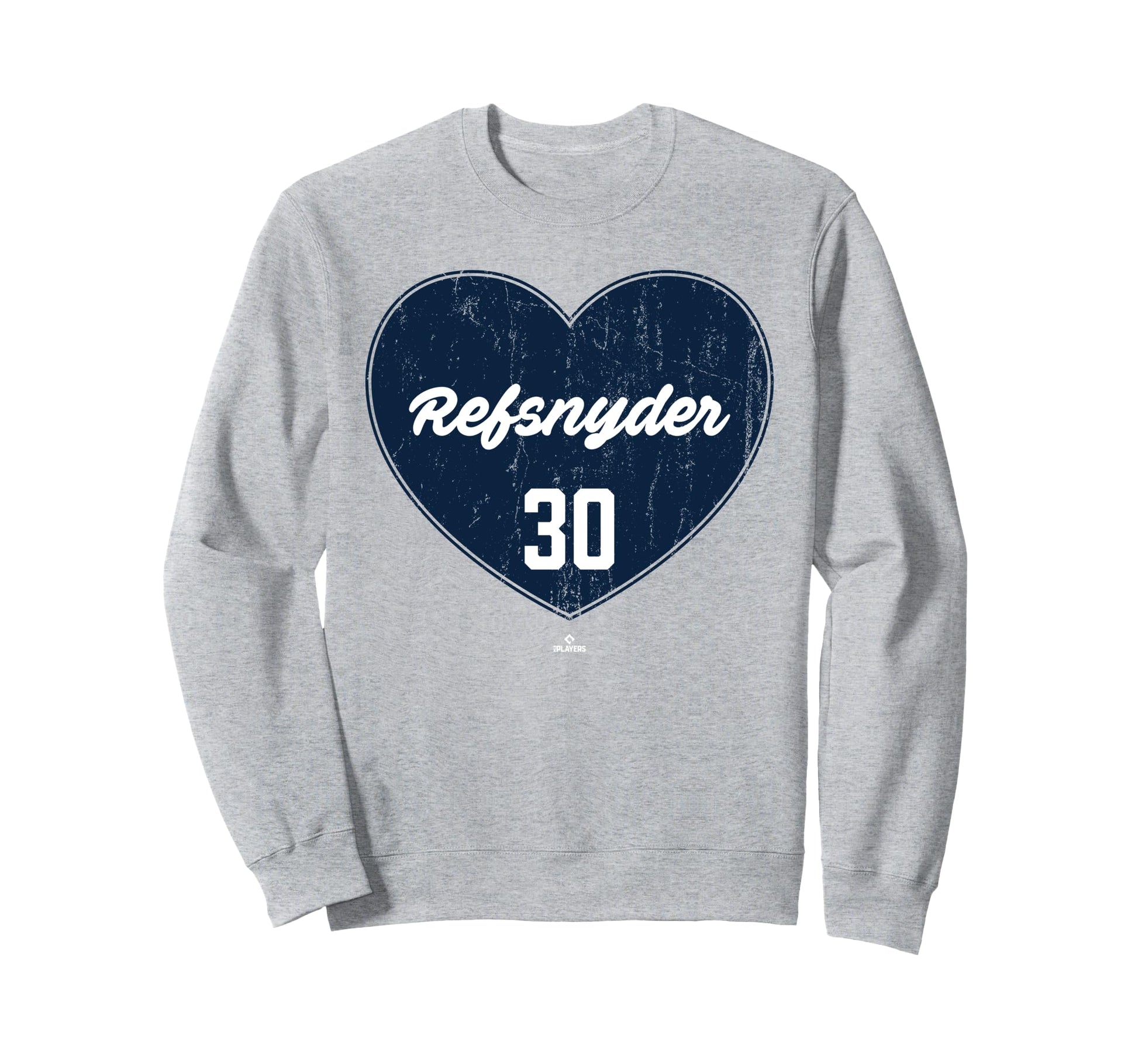 Distressed Heart Rob Refsnyder Sweatshirt - Casual Everyday Wear Unisex - T-Shirt, Sweatshirt, Hoodie