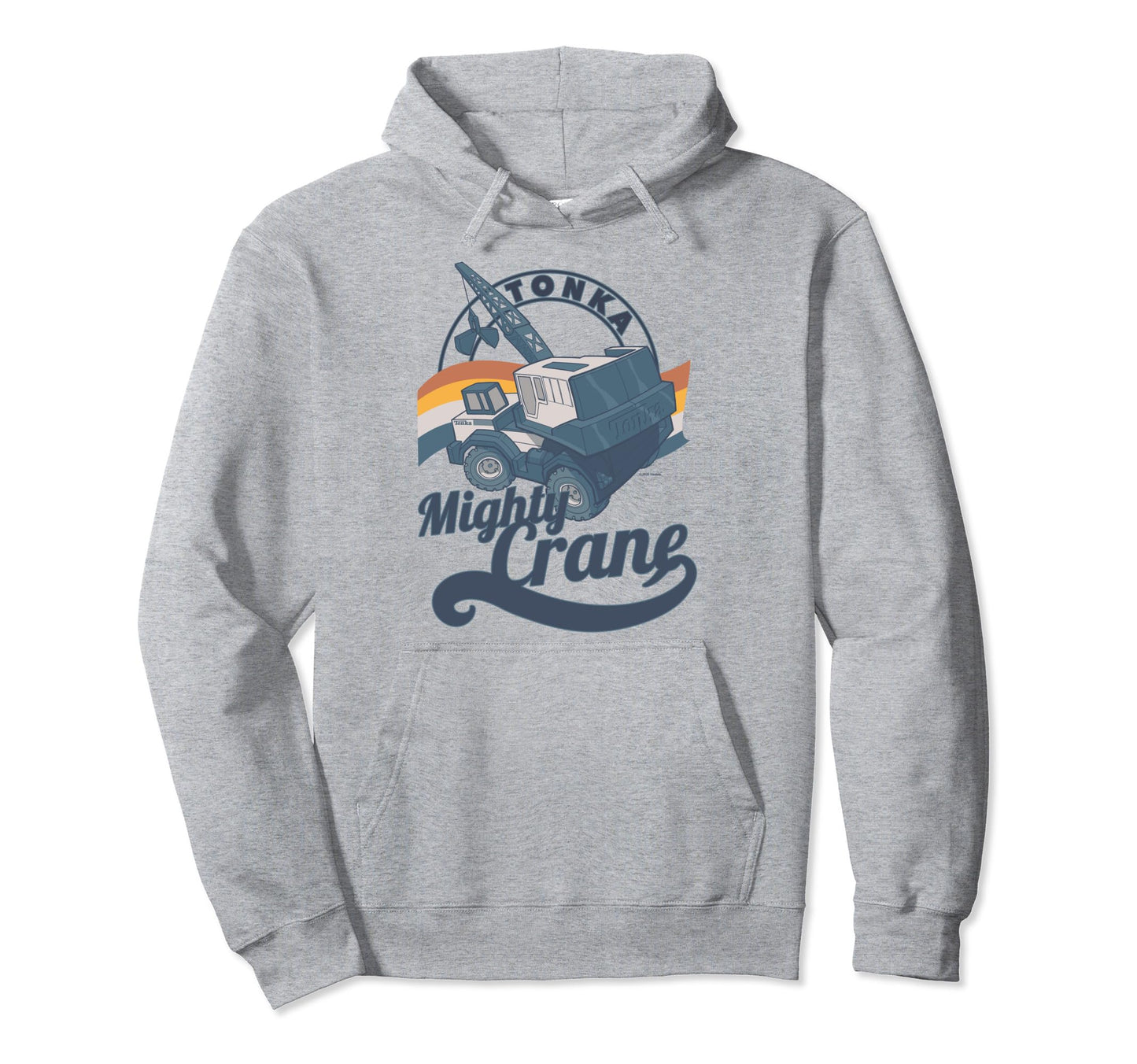 Tonka Mighty Crane Stripe Logo Hoodie - Custom Art Print Unisex - T-Shirt, Sweatshirt, Hoodie