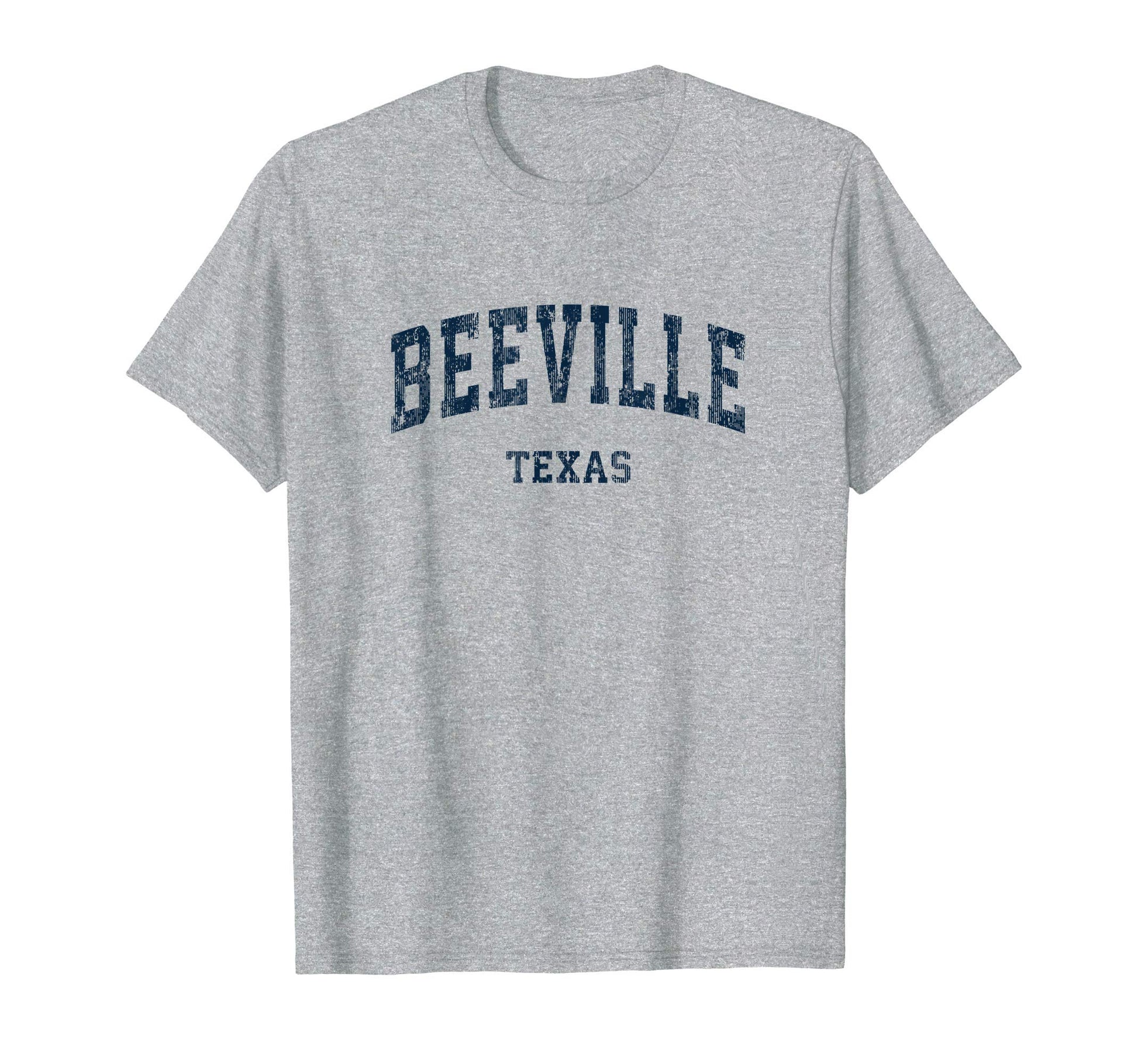 Beeville Texas Tx Varsity Sports Navy T-Shirt - Graphic Print for Adults - T-Shirt, Sweatshirt, Hoodie