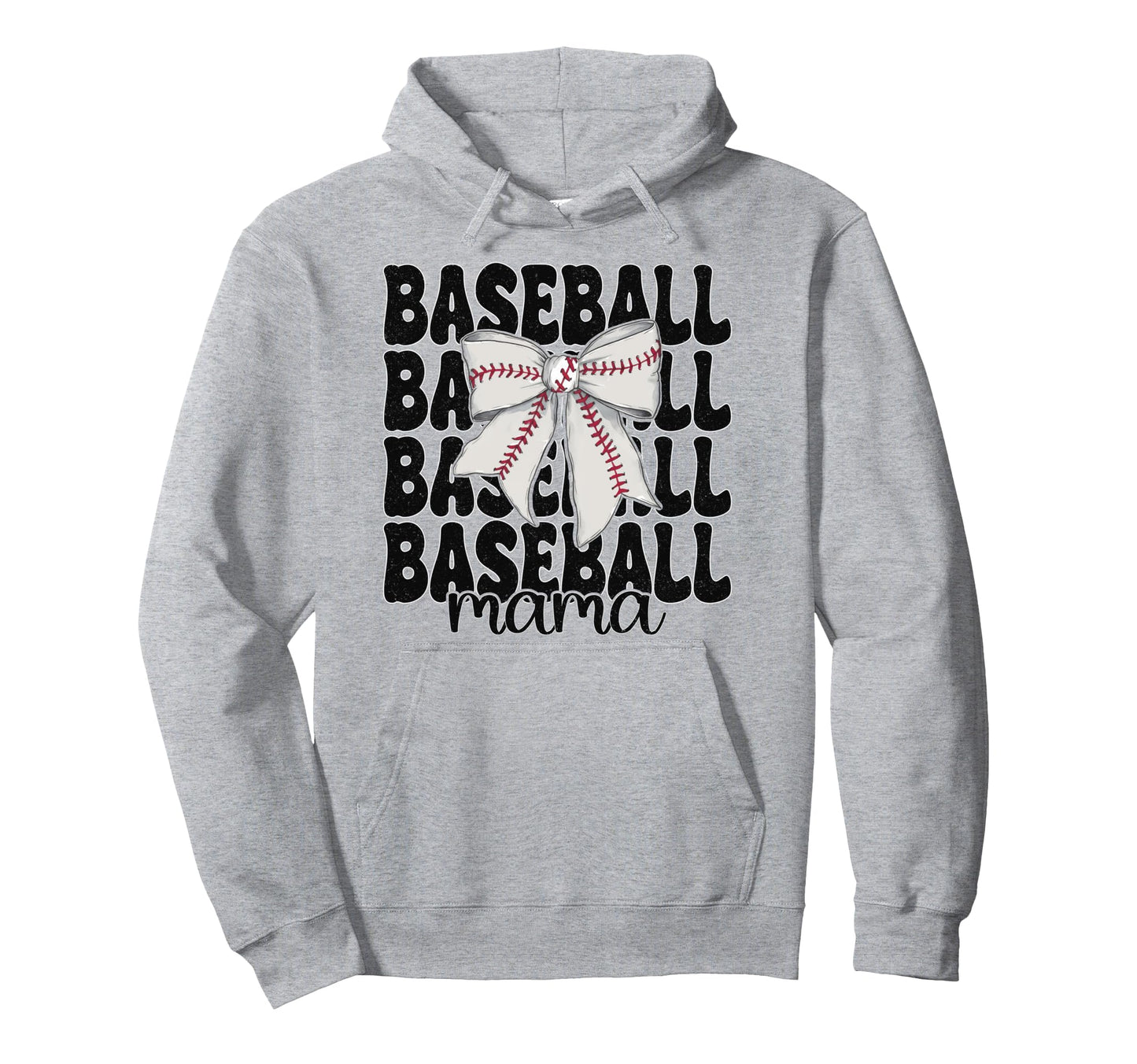 Baseball Mama Baseball Mom Mothers Day Hoodie - Minimalist Print Unisex - T-Shirt, Sweatshirt, Hoodie