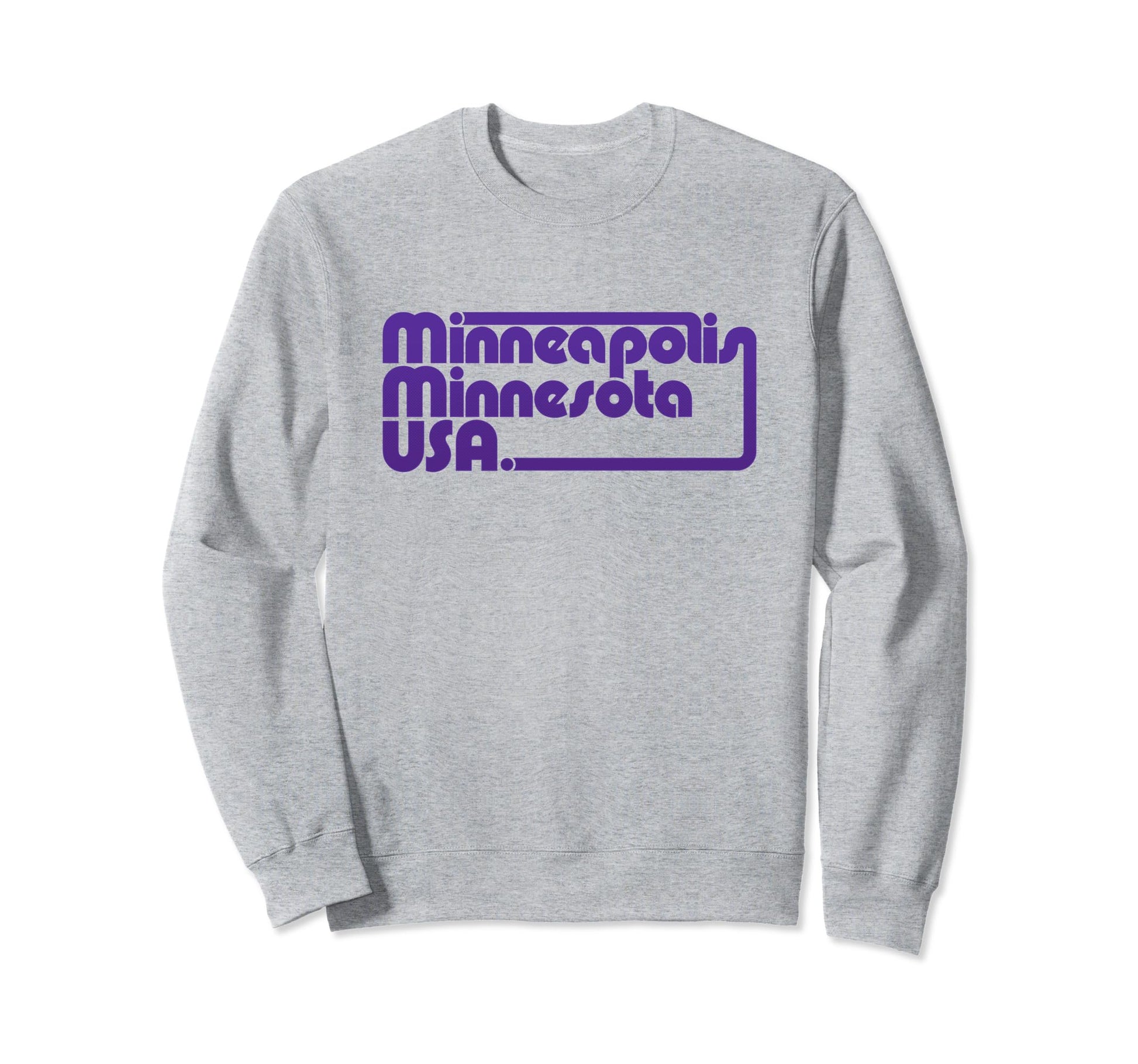 Minneapolis Minnesota Usa Typography Sweatshirt - Unique Graphic for Adults - T-Shirt, Sweatshirt, Hoodie