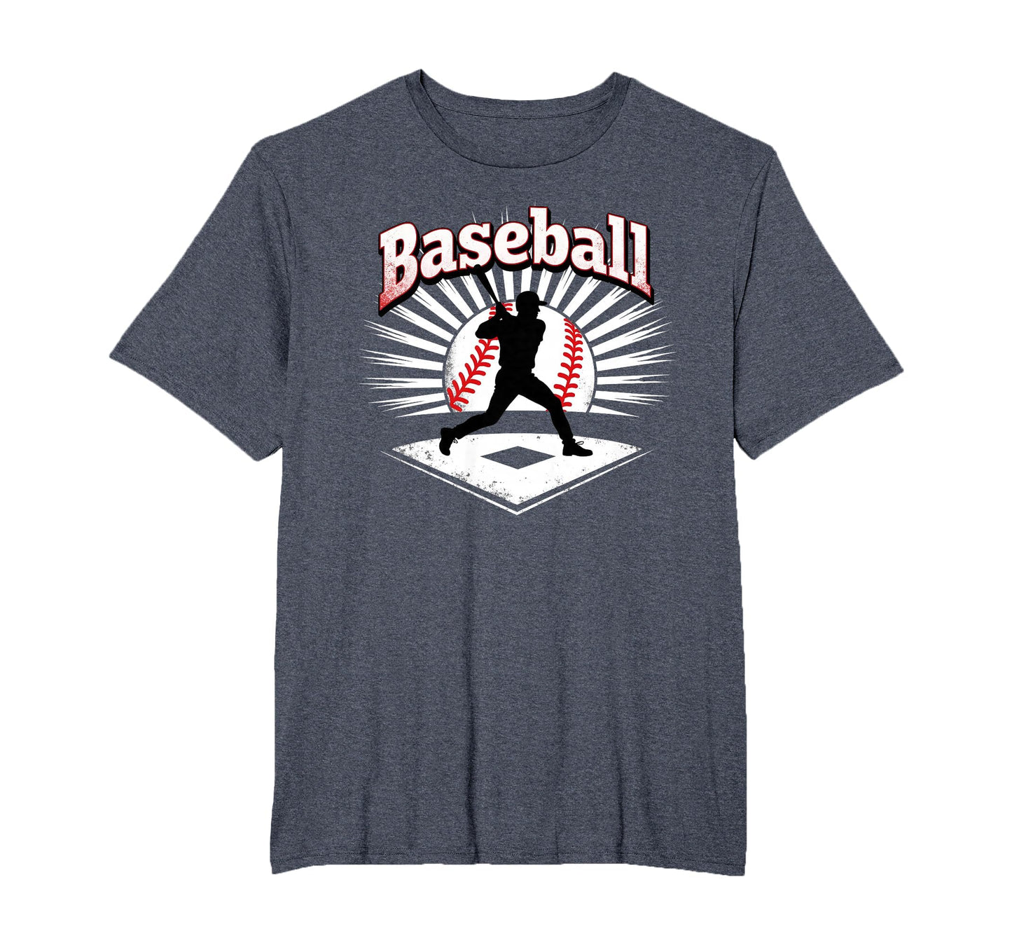Baseball Slugger Home Run Hero Fan Gift T-Shirt - Aesthetic Graphic Unisex - T-Shirt, Sweatshirt, Hoodie