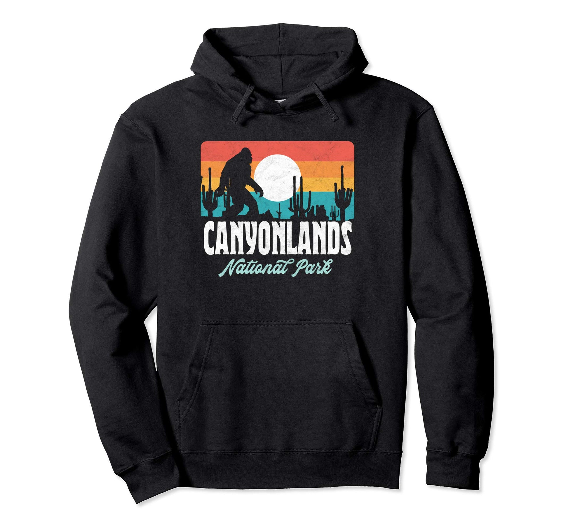 Canyonlands National Park Bigfoot Utah Hoodie - Minimalist Print Unisex - T-Shirt, Sweatshirt, Hoodie