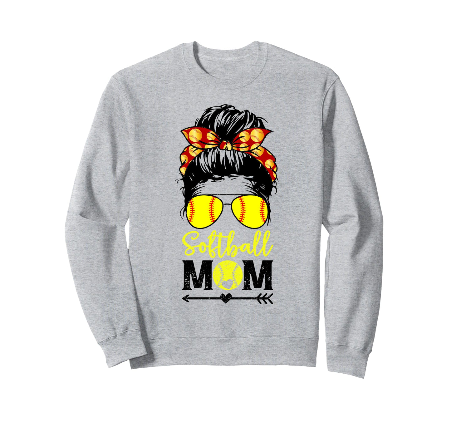 Travel Softball Mom Must Haves Leopard Sweatshirt - Graphic Print Unisex - T-Shirt, Sweatshirt, Hoodie